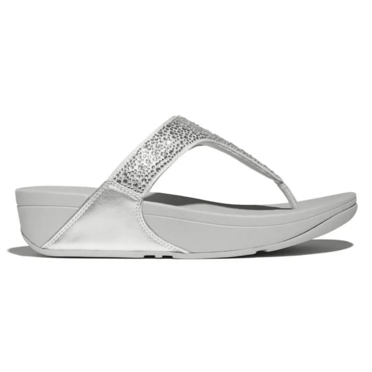 FitFlop Femmes Lulu Crystal Mix Argenté
