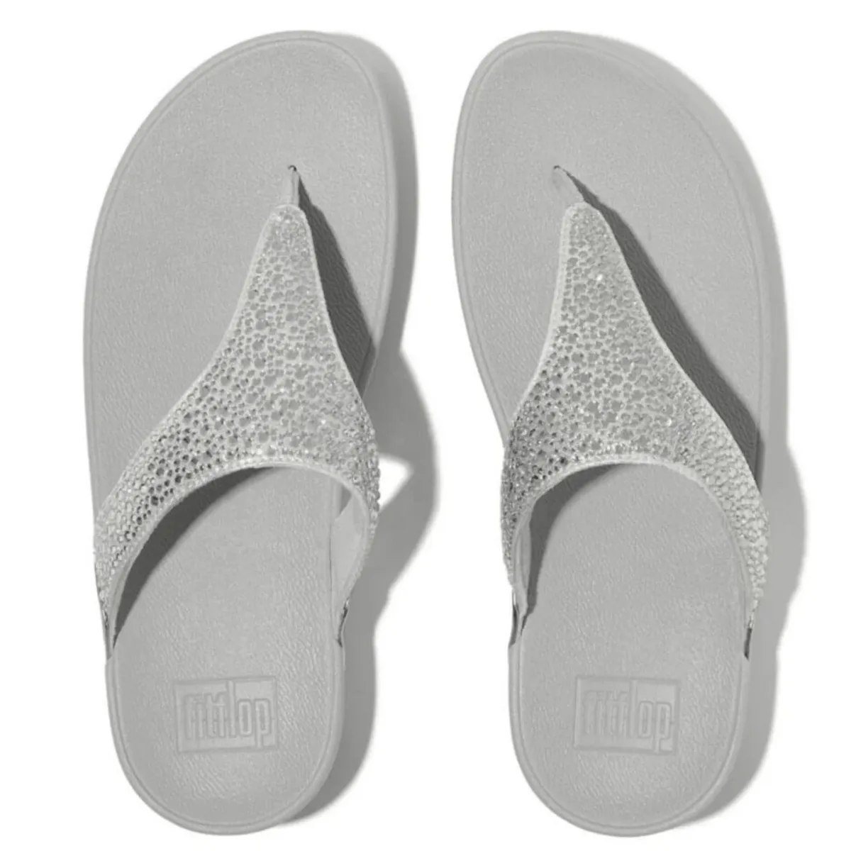 FitFlop Femmes Lulu Crystal Mix Argenté
