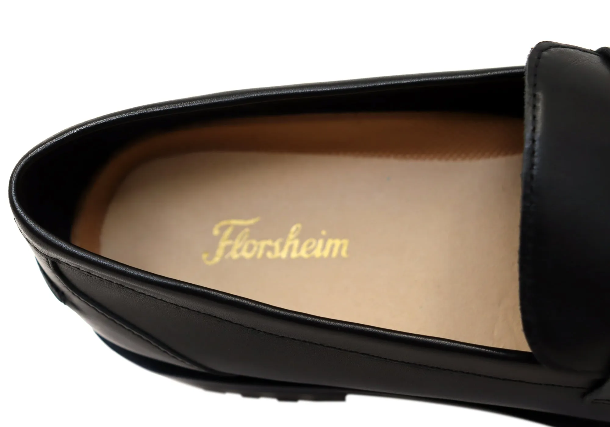 Florsheim Chaussures Femmes Candice Mocassins en Cuir Confortables à Bout Rond