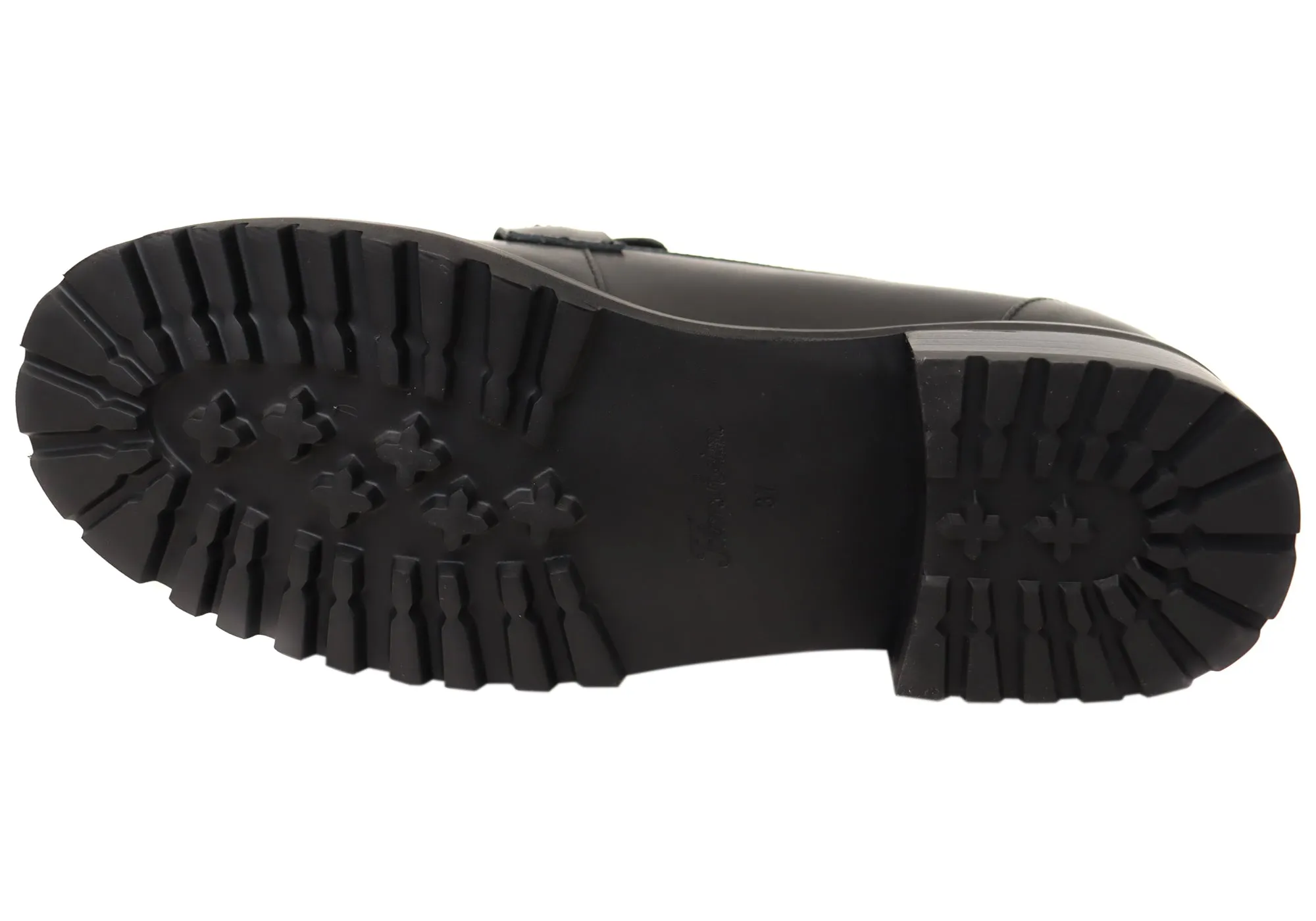 Florsheim Chaussures Femmes Candice Mocassins en Cuir Confortables à Bout Rond