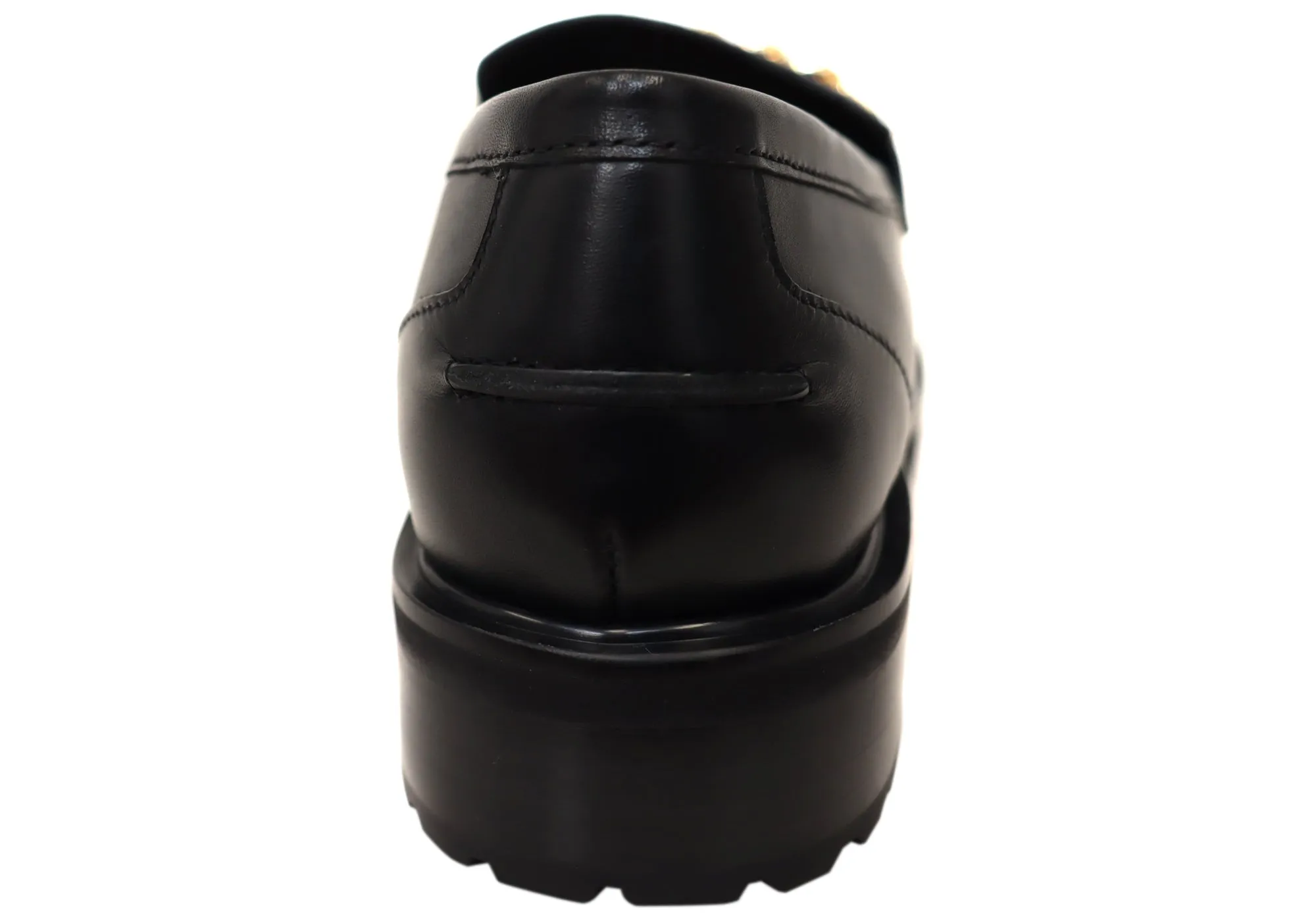 Florsheim Chaussures Femmes Candice Mocassins en Cuir Confortables à Bout Rond