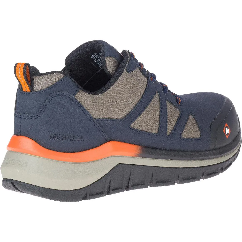 Chaussures de travail pour hommes Fullbench Speed en fibre de carbone - Marine