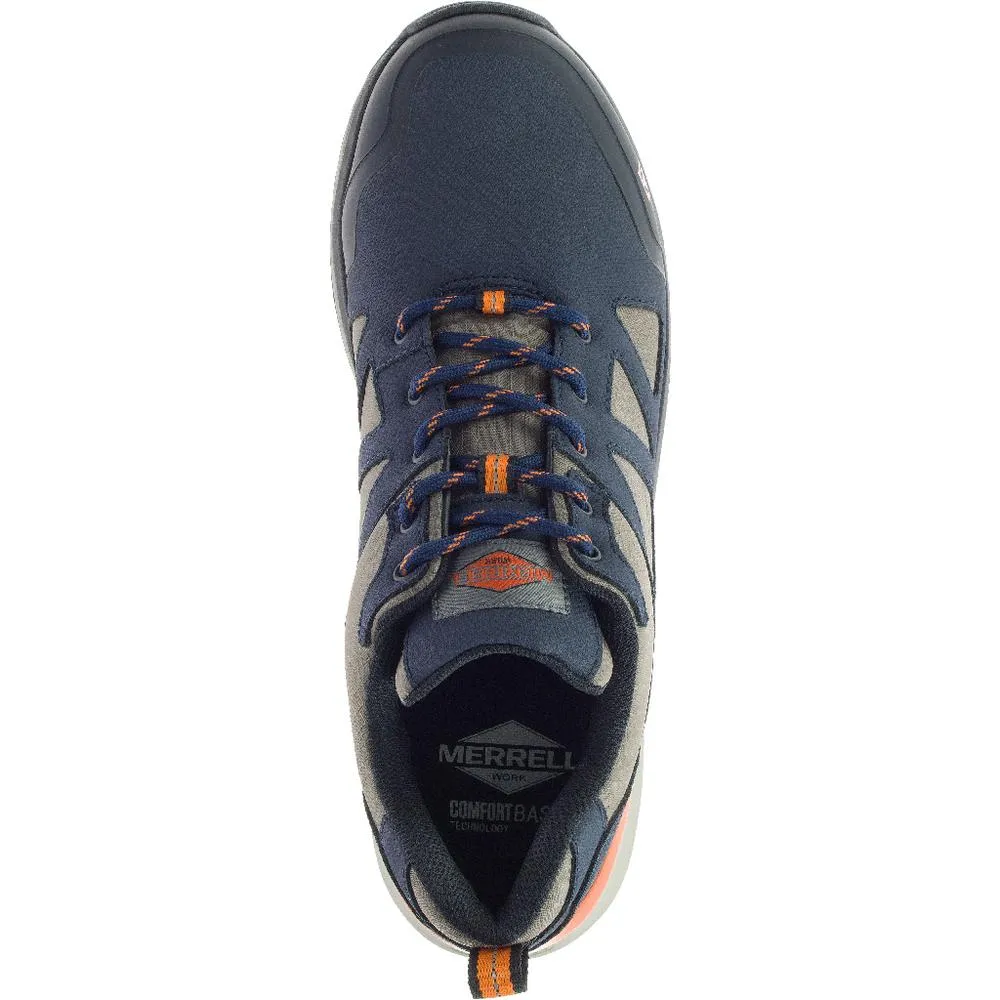 Chaussures de travail pour hommes Fullbench Speed en fibre de carbone - Marine