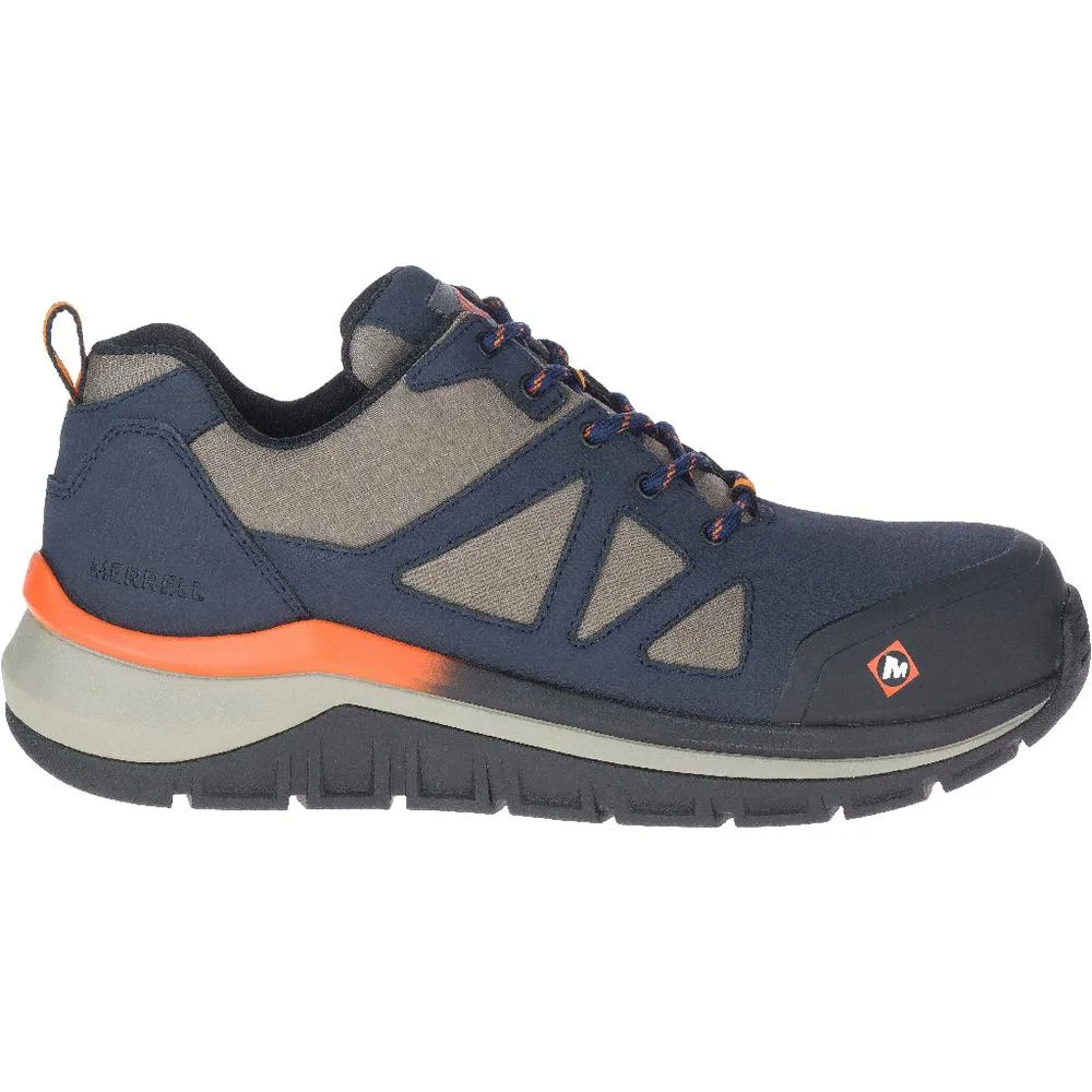 Chaussures de travail pour hommes Fullbench Speed en fibre de carbone - Marine