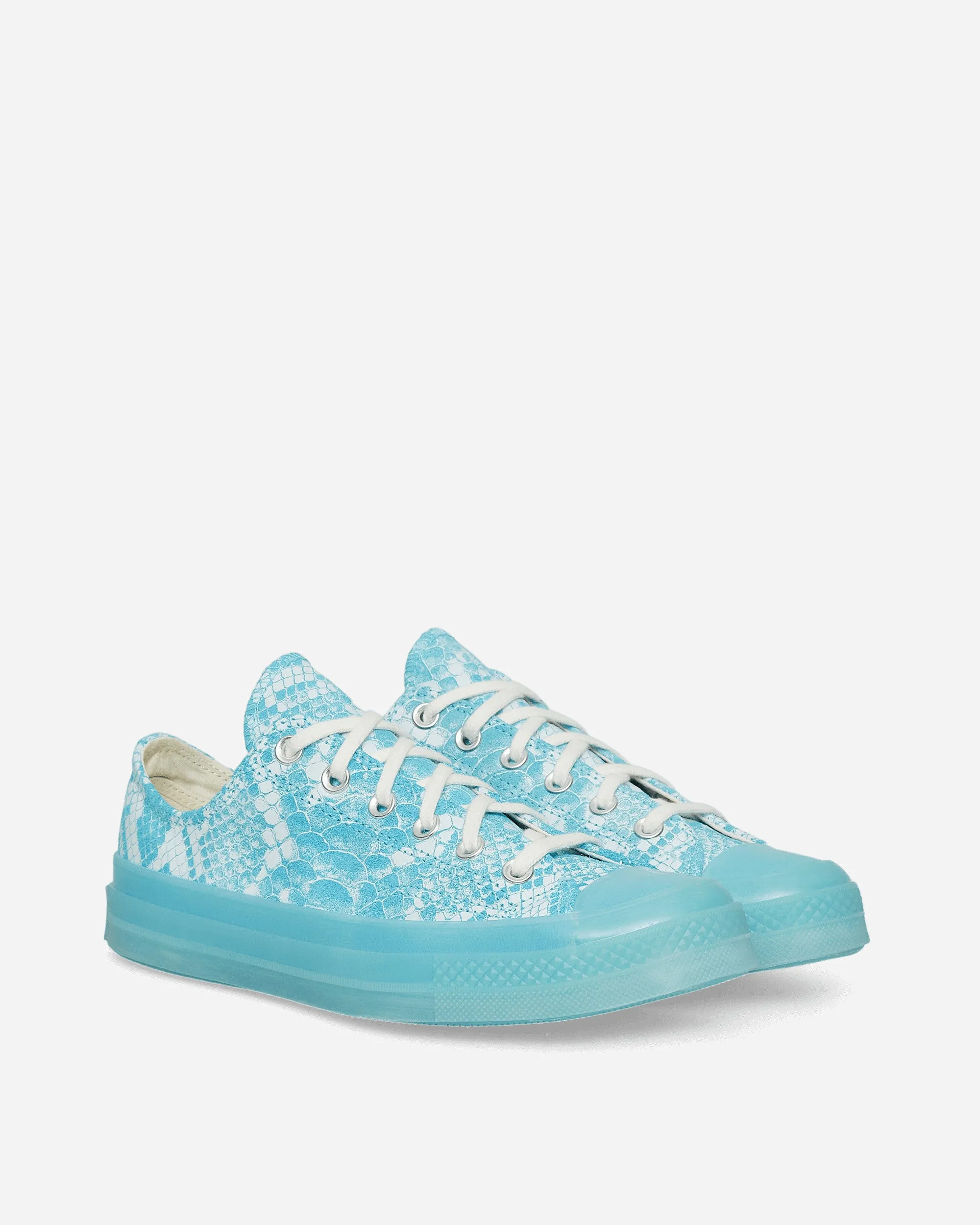 GOLF WANG Chuck 70 Python Sneakers Bleu