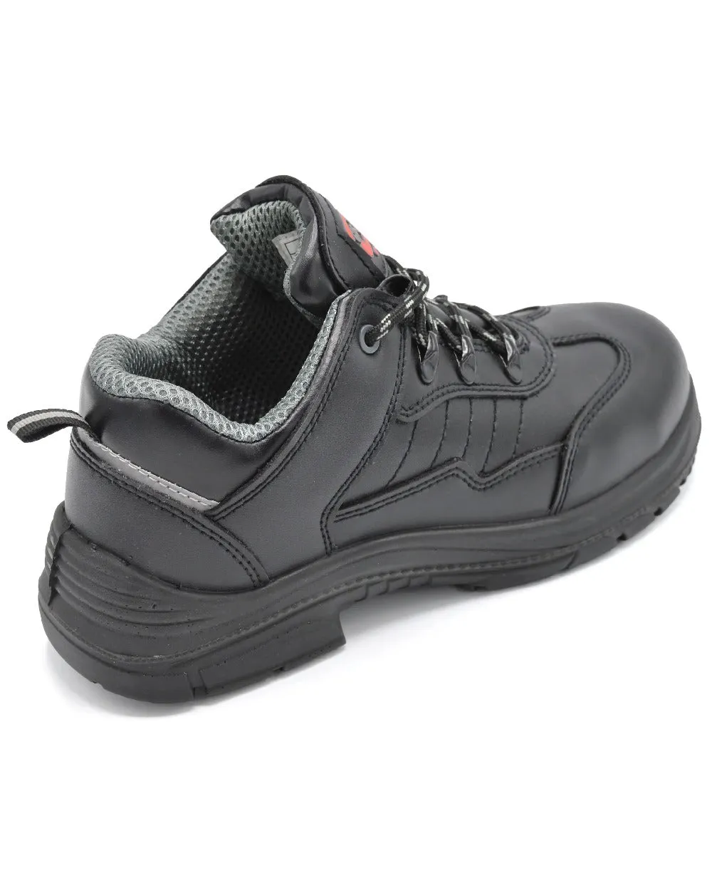 Chaussures de Sécurité Grafters en Cuir à Embout Acier Super Large