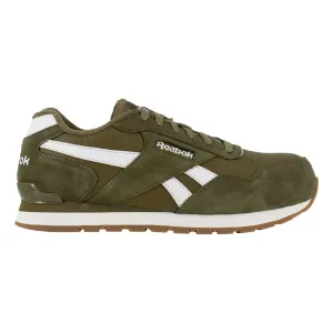 Chaussure de travail sportive à embout composite Harman Olive/Blanc