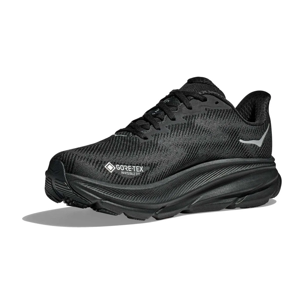 Hoka One One Clifton 9 Homme Noir/Noir Gore-Tex