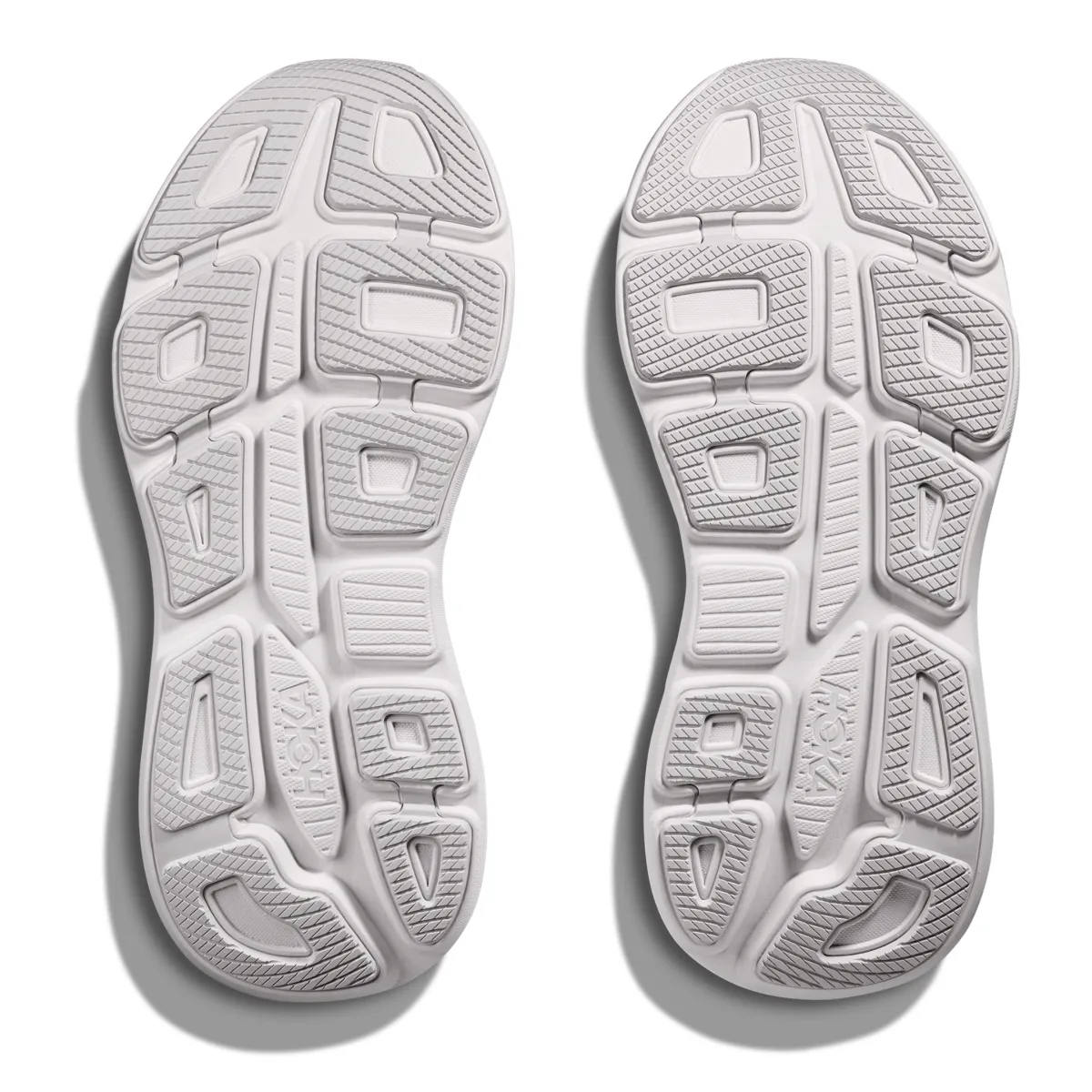 Hoka One One Femme Bondi 9 Gris Cosmique/Blanc