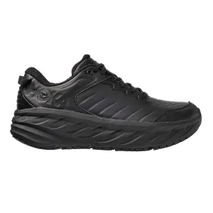 Hoka One One Femme Bondi SR Cuir Noir
