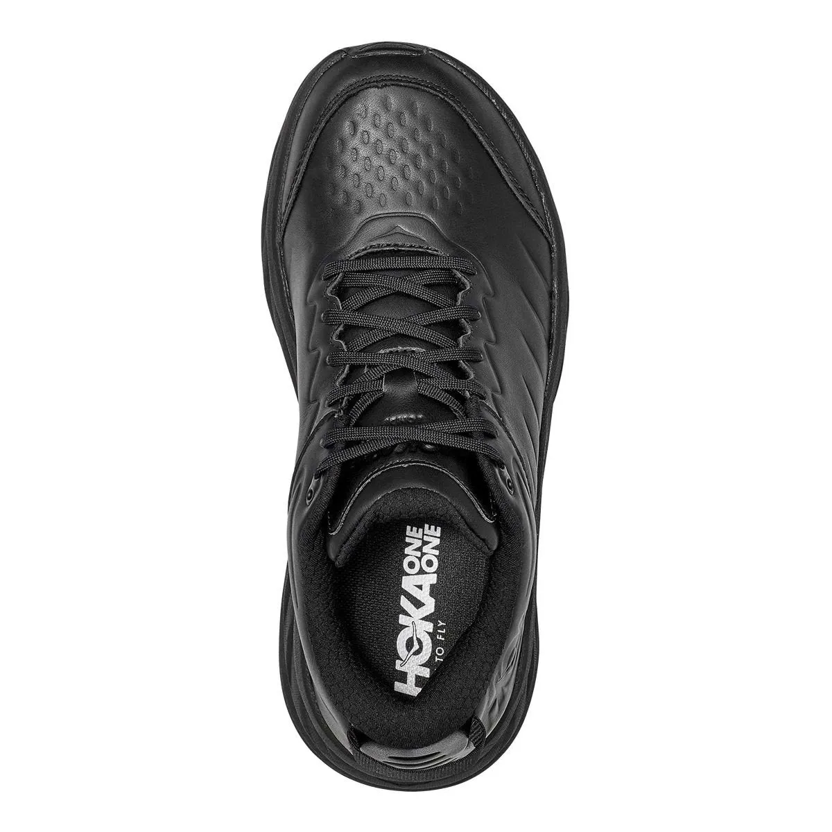 Hoka One One Femme Bondi SR Cuir Noir