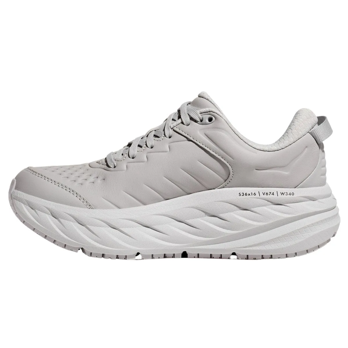 Hoka One One Femme Bondi SR Brume Portuelle/Roche Lunaire