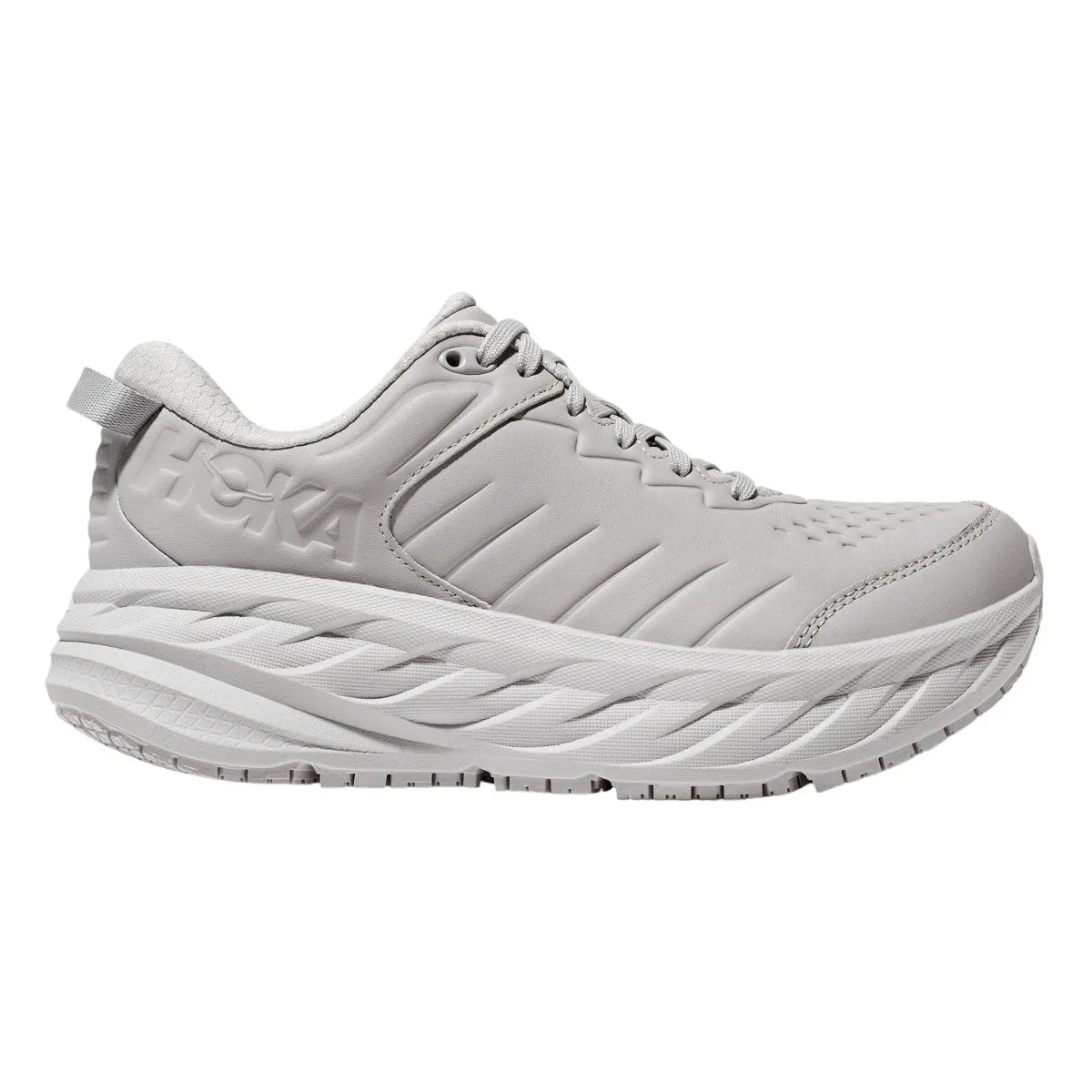 Hoka One One Femme Bondi SR Brume Portuelle/Roche Lunaire
