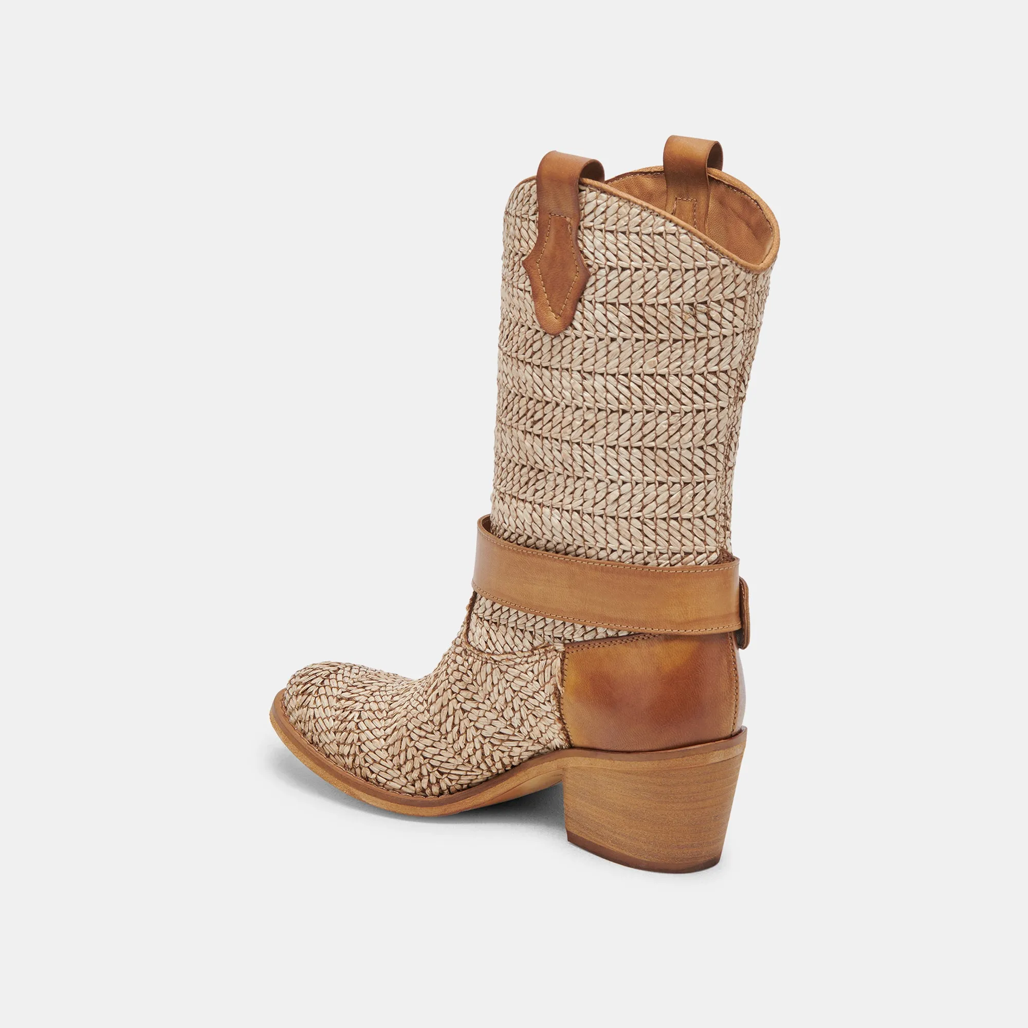 BOTTES HOSS MARRON MULTI RAFIA