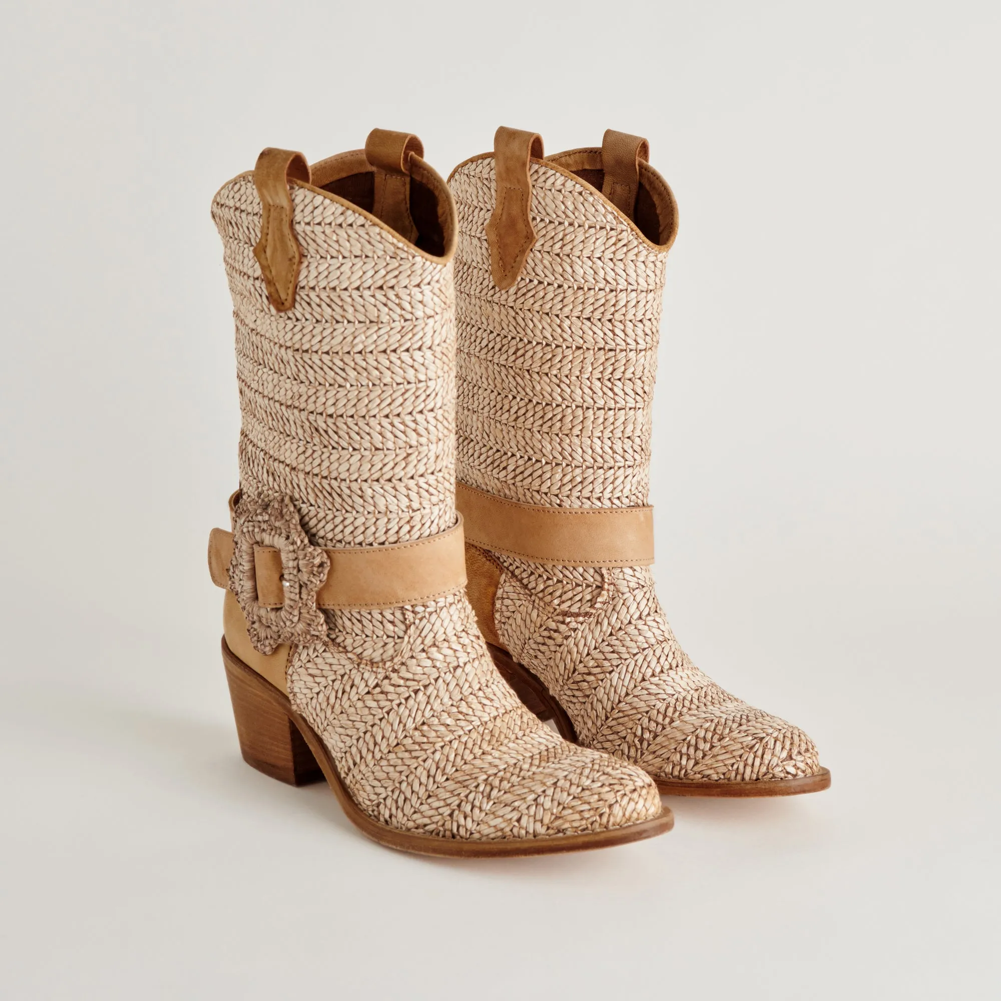 BOTTES HOSS MARRON MULTI RAFIA