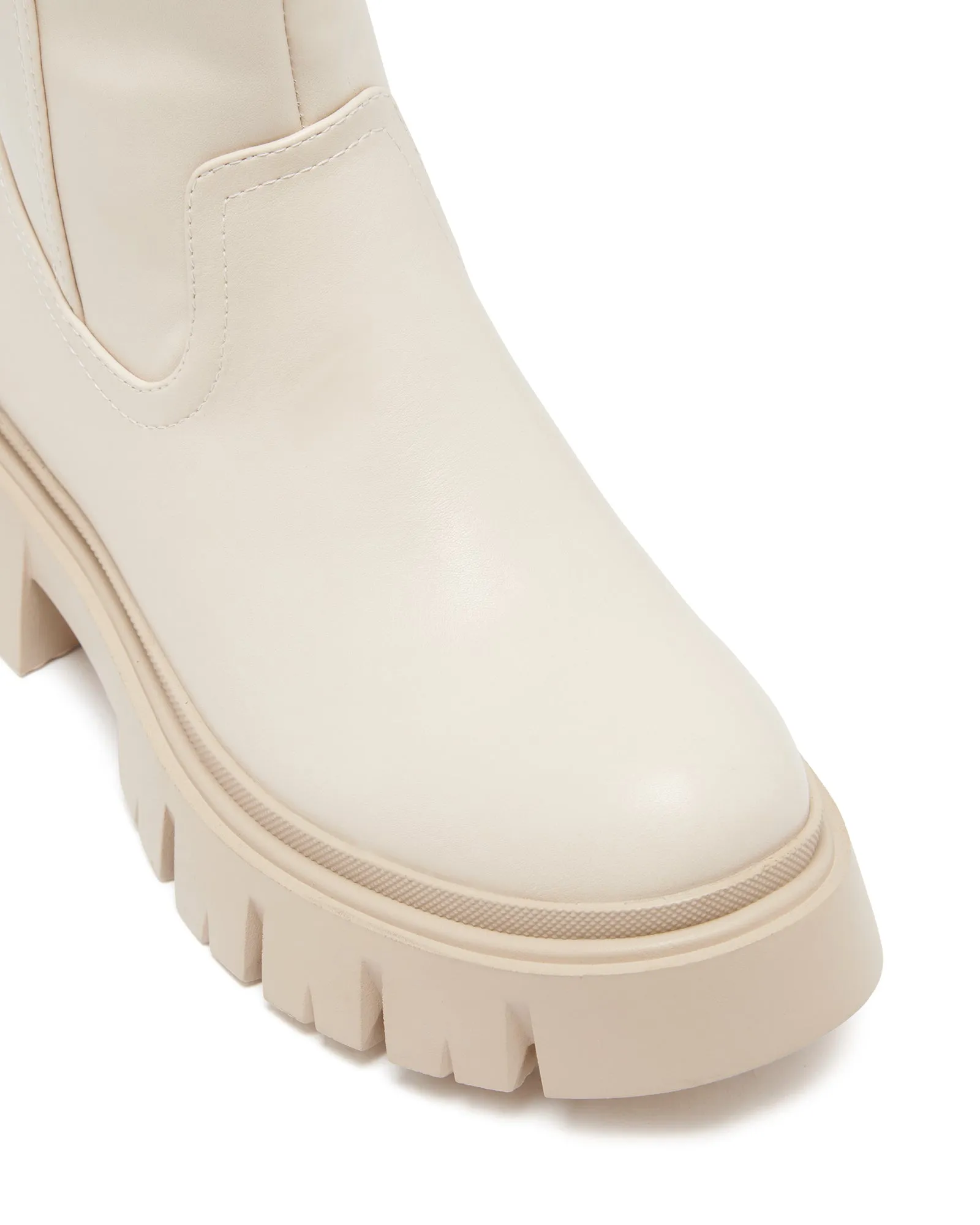 Botte Indy en cuir brut