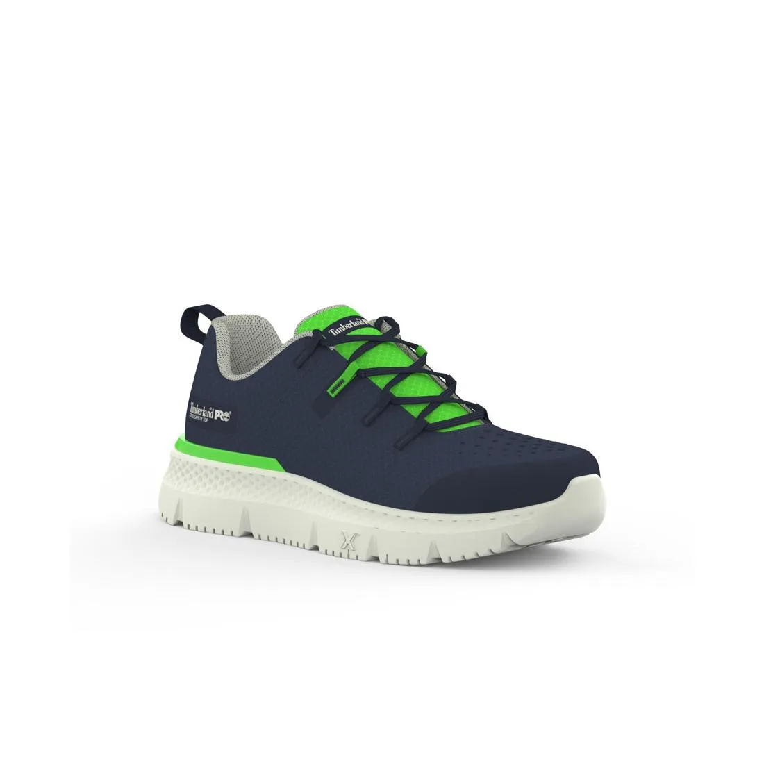 Chaussure de travail Oxford à embout d'acier Intercept Bleue