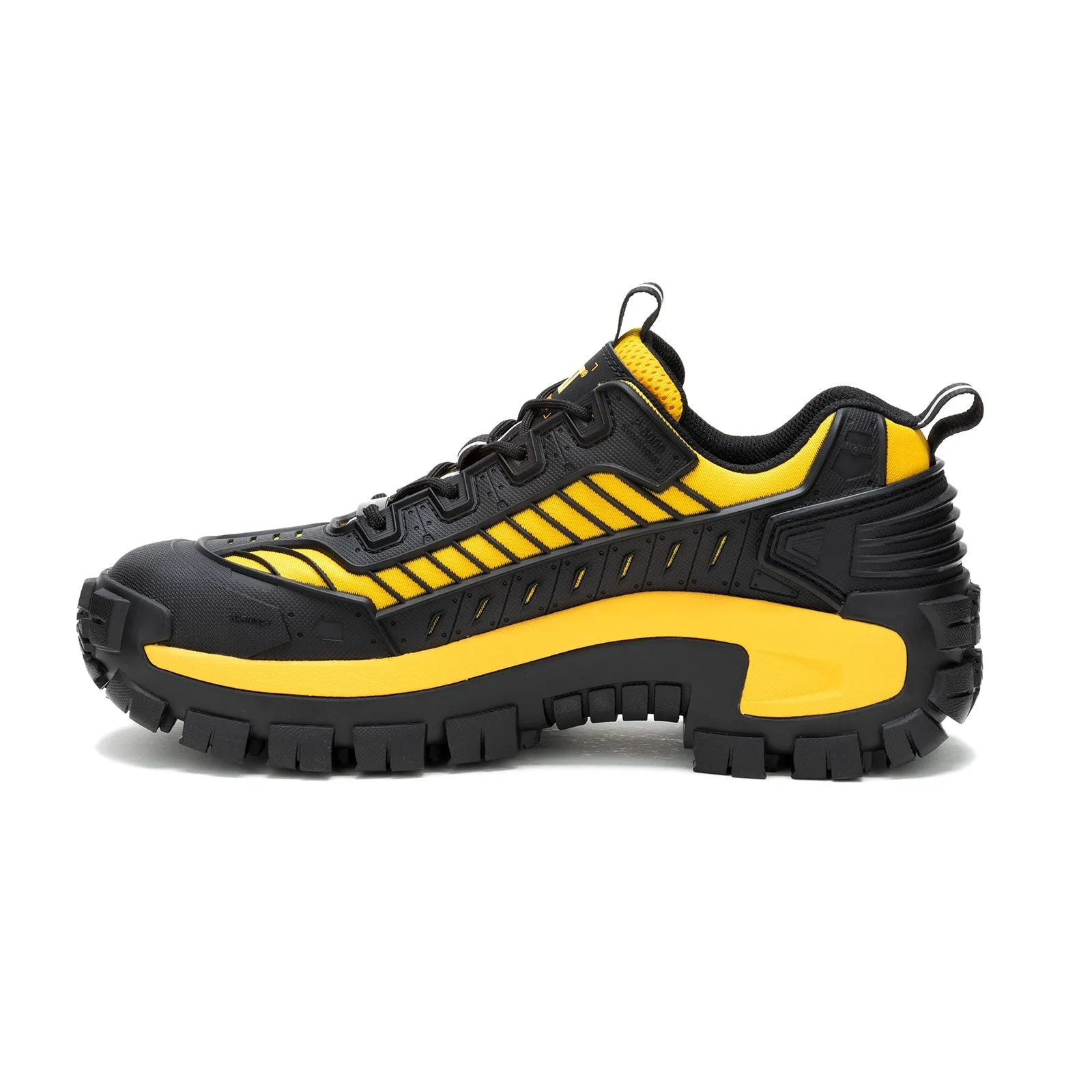 Chaussure de travail composite à embout d'acier Invader Noir/Jaune