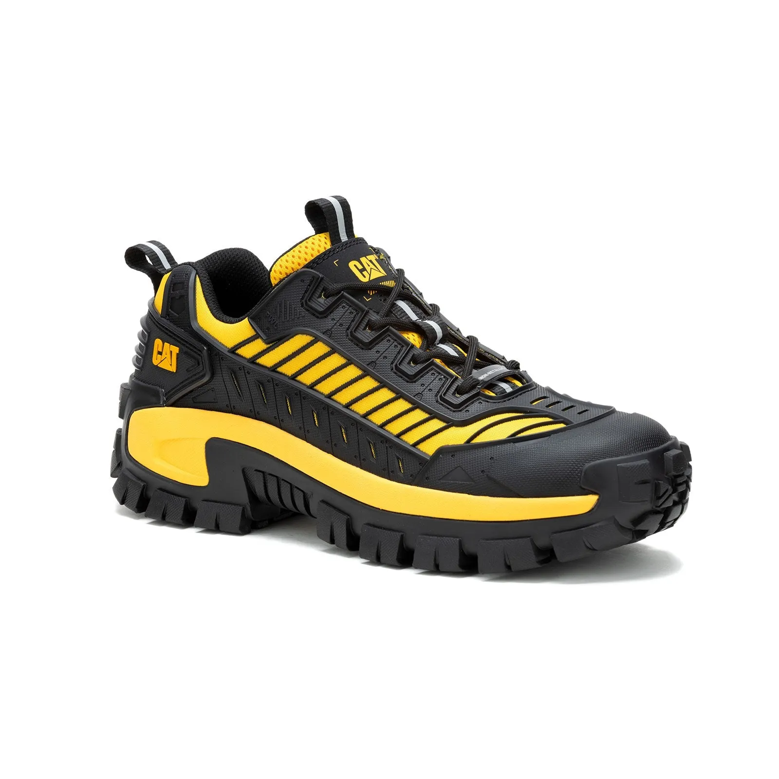 Chaussure de travail composite à embout d'acier Invader Noir/Jaune