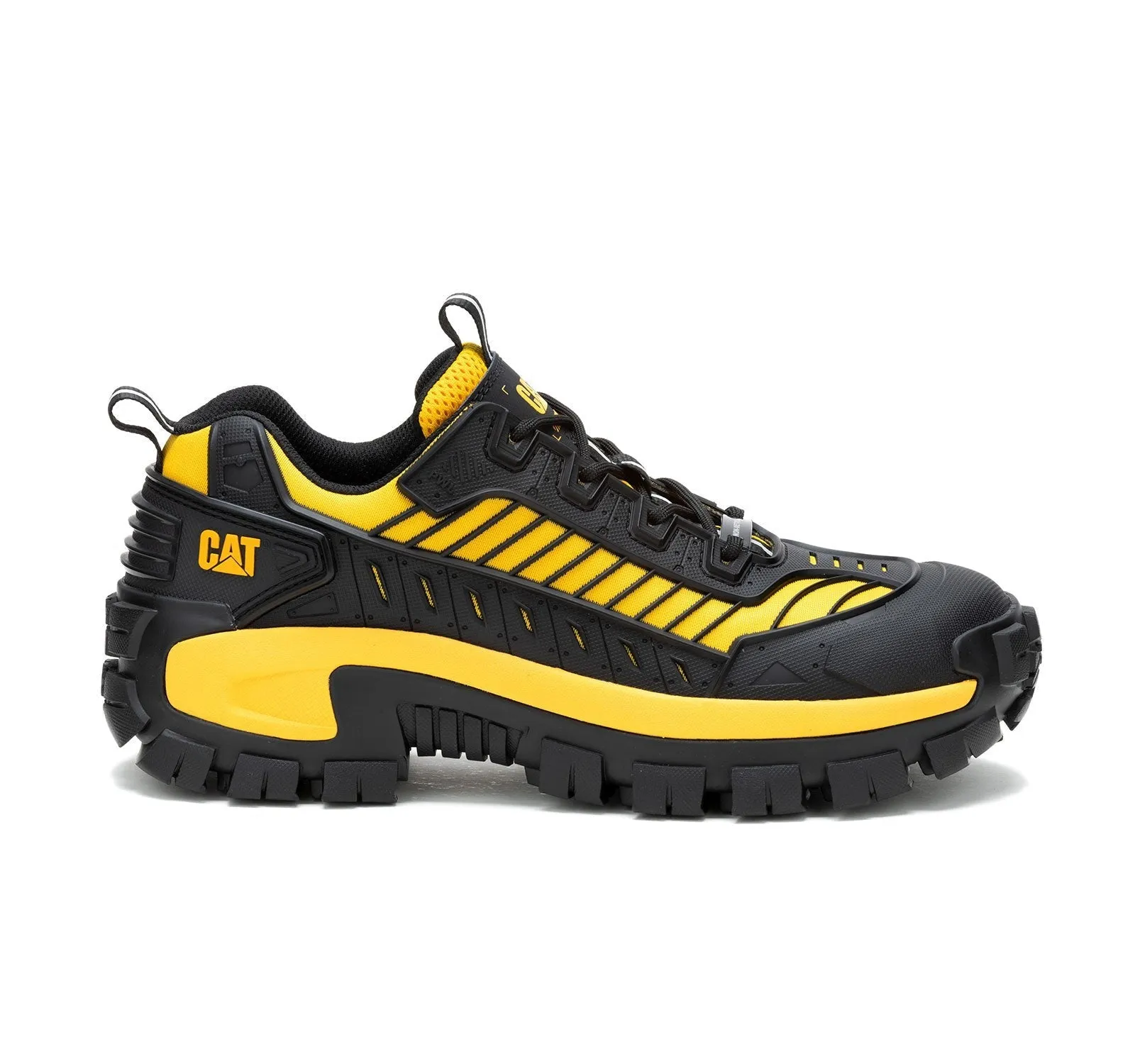 Chaussure de travail composite à embout d'acier Invader Noir/Jaune