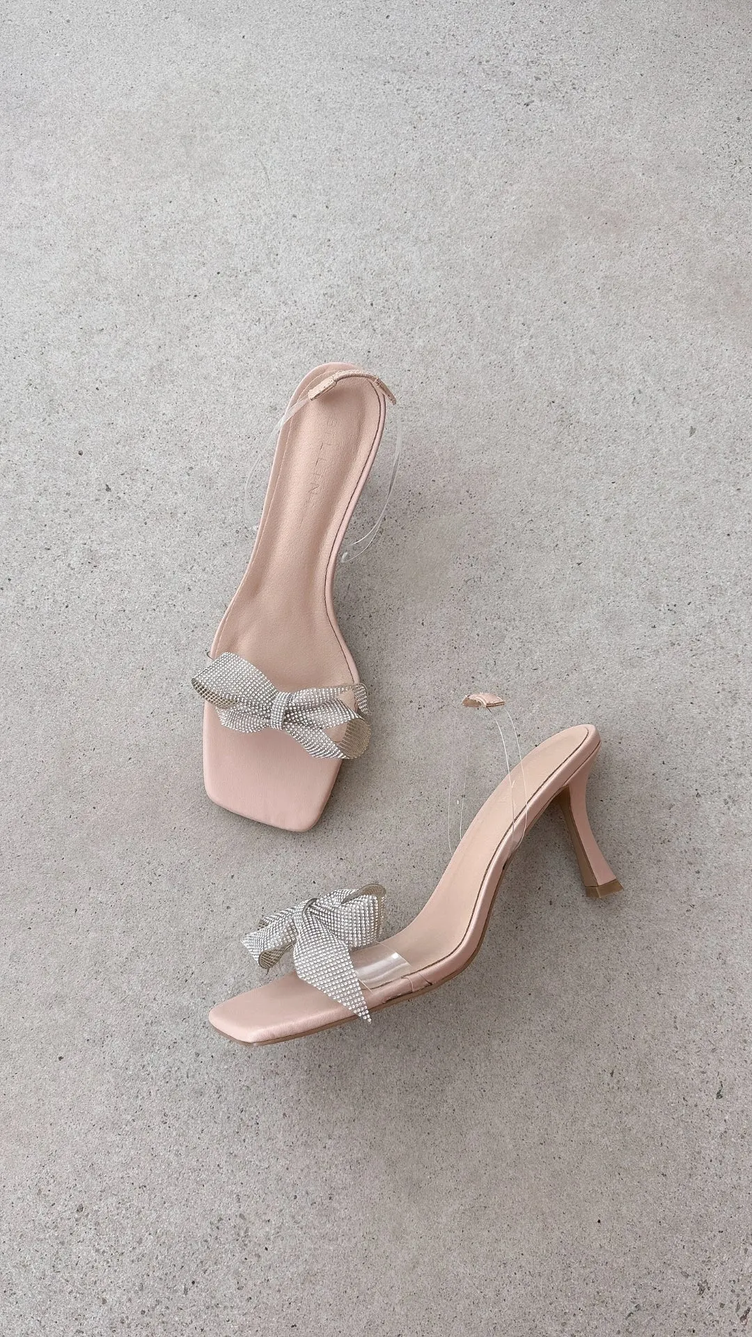 Jasmina Heel - Nude/Transparent