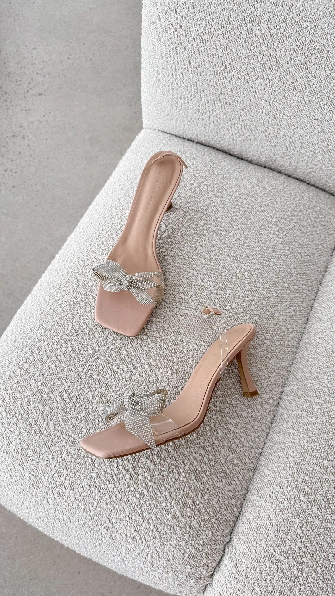Jasmina Heel - Nude/Transparent