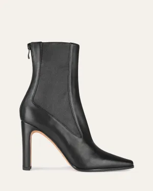 BOTTES HAUTES JUILLET EN CUIR NOIR