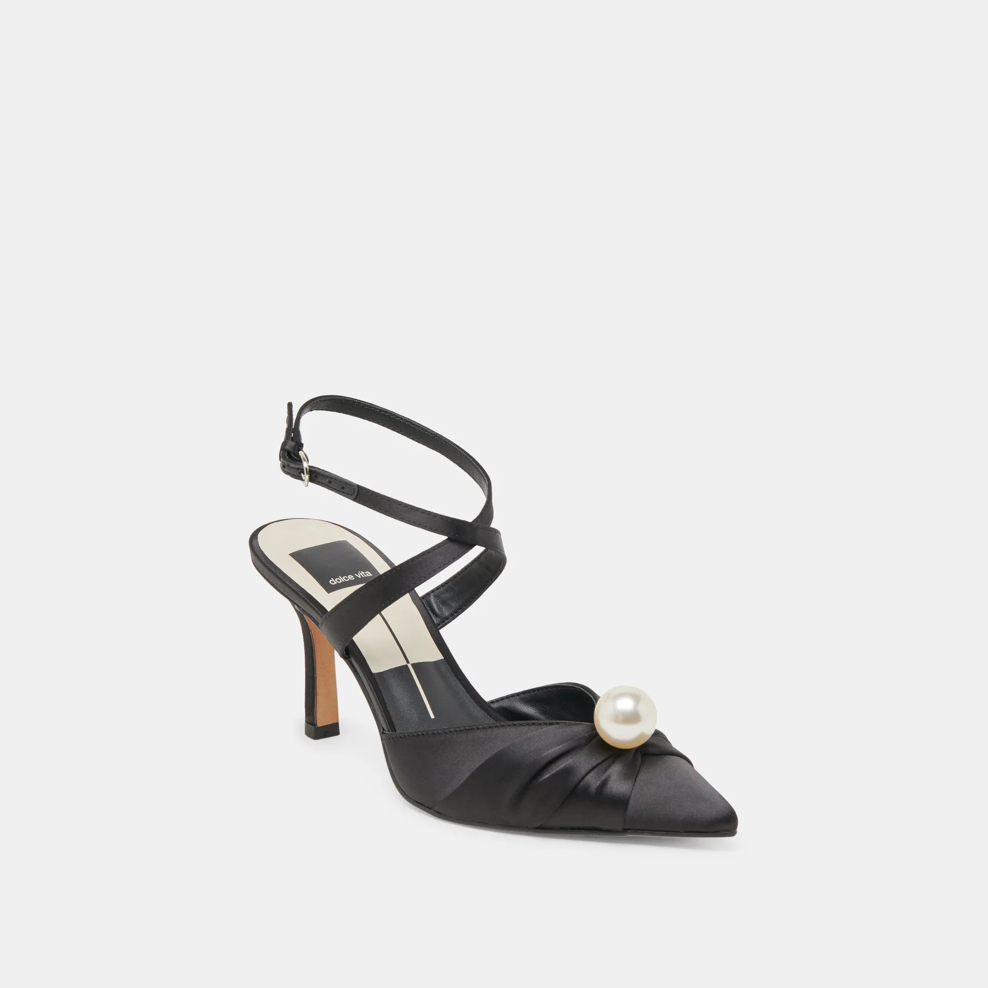 KAYSEY TALONS SATIN ONYX