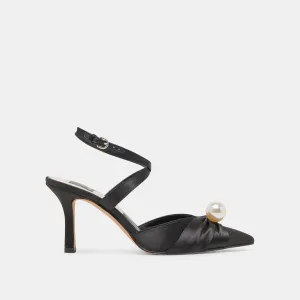 KAYSEY TALONS SATIN ONYX