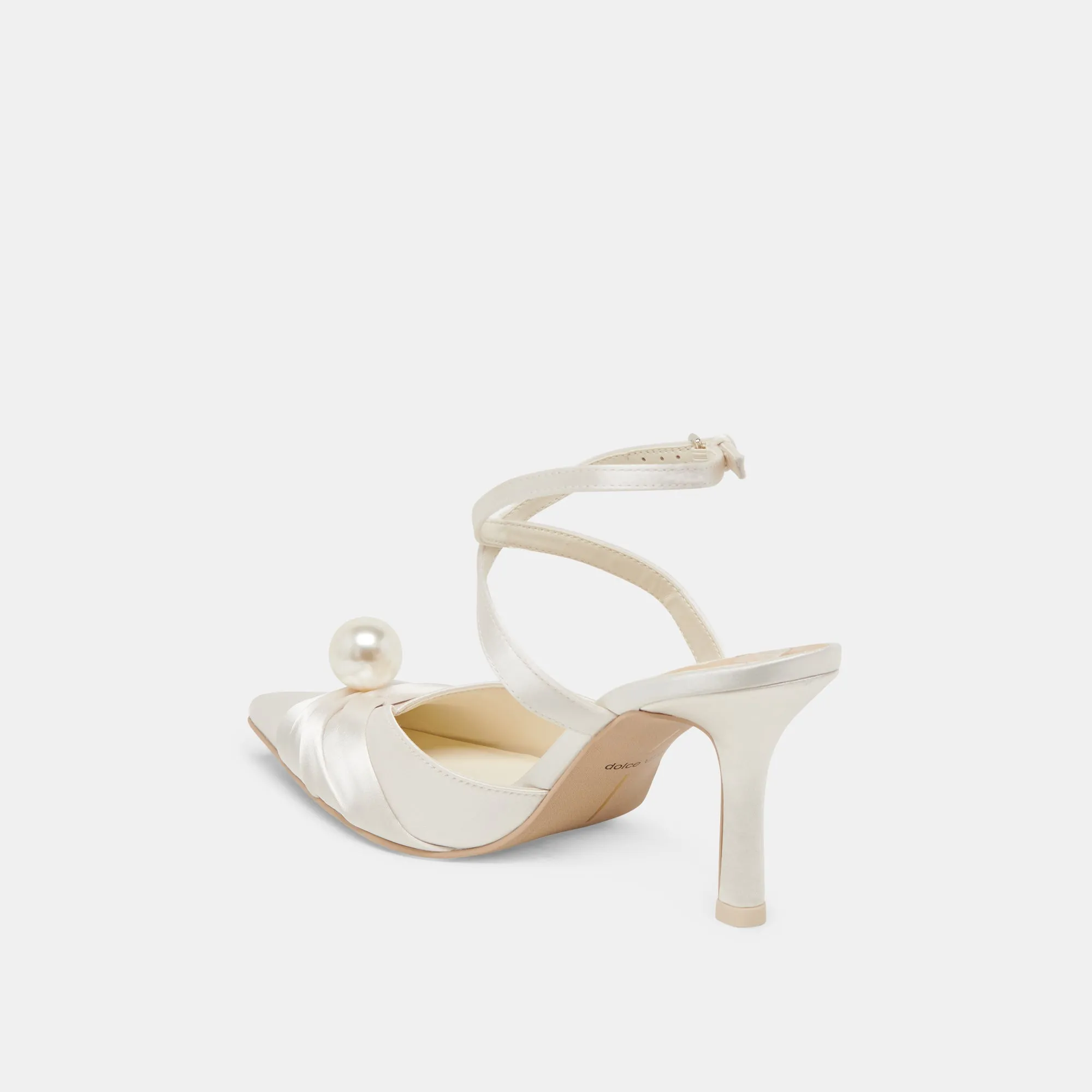 KAYSEY TALONS SATIN VANILLE