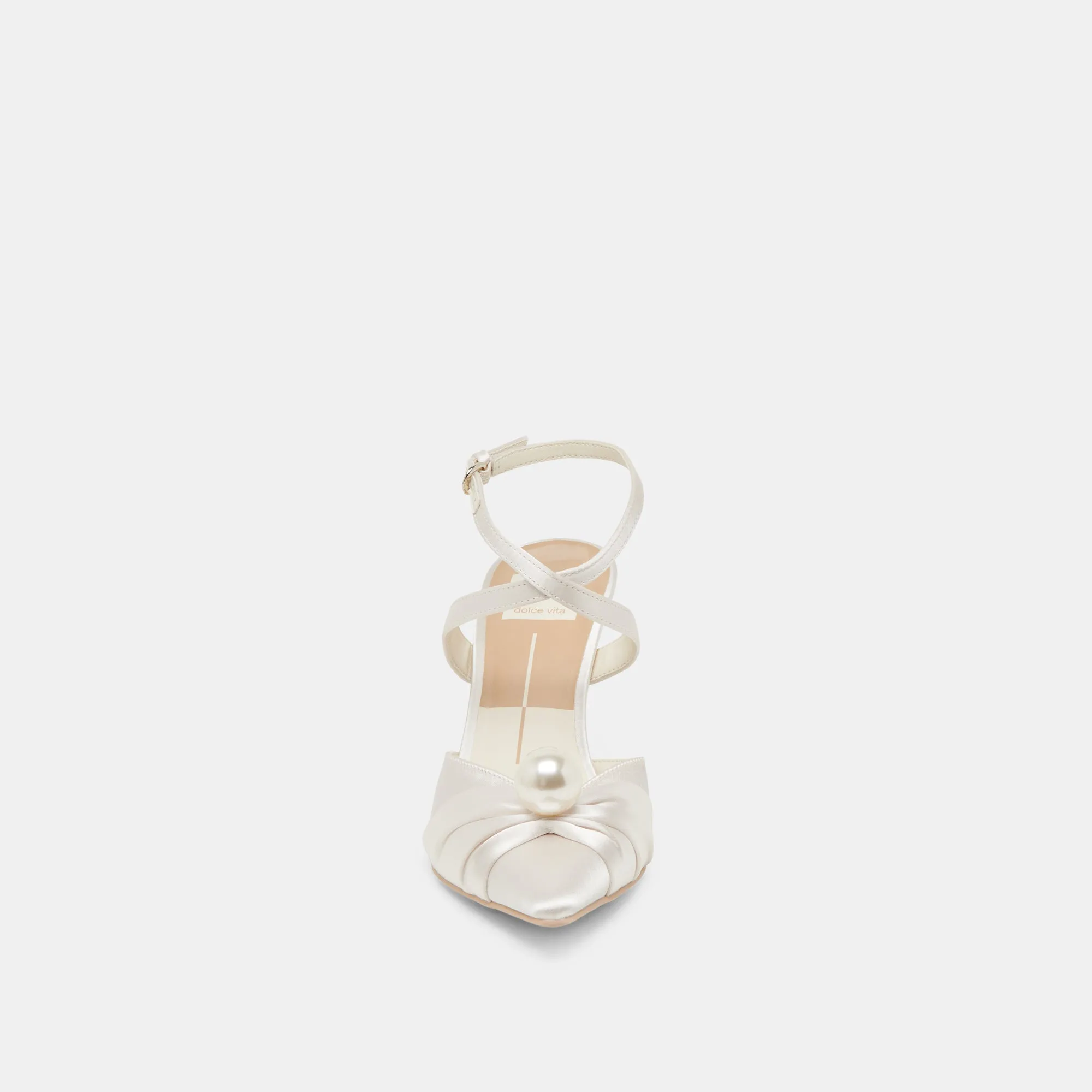 KAYSEY TALONS SATIN VANILLE