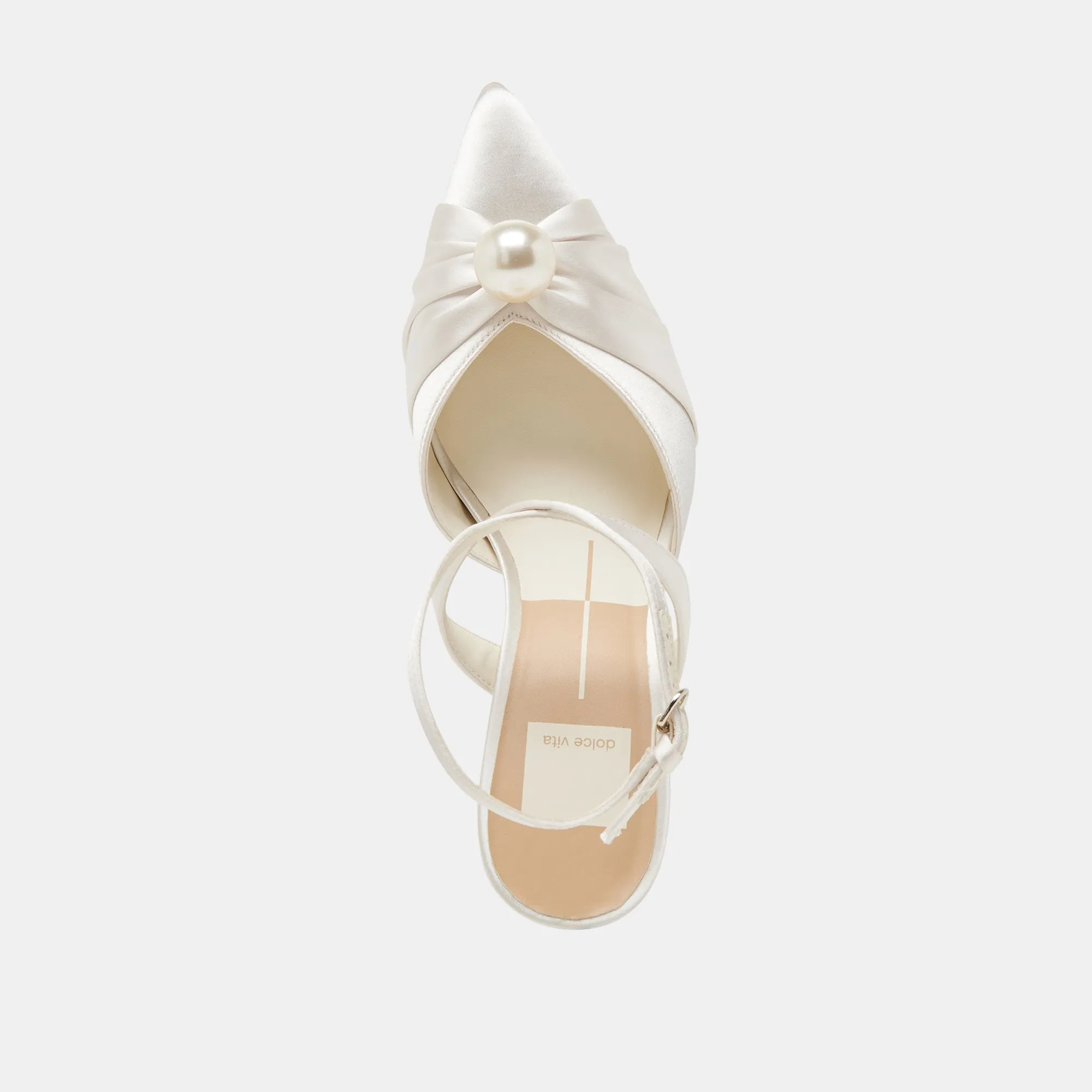 KAYSEY TALONS SATIN VANILLE