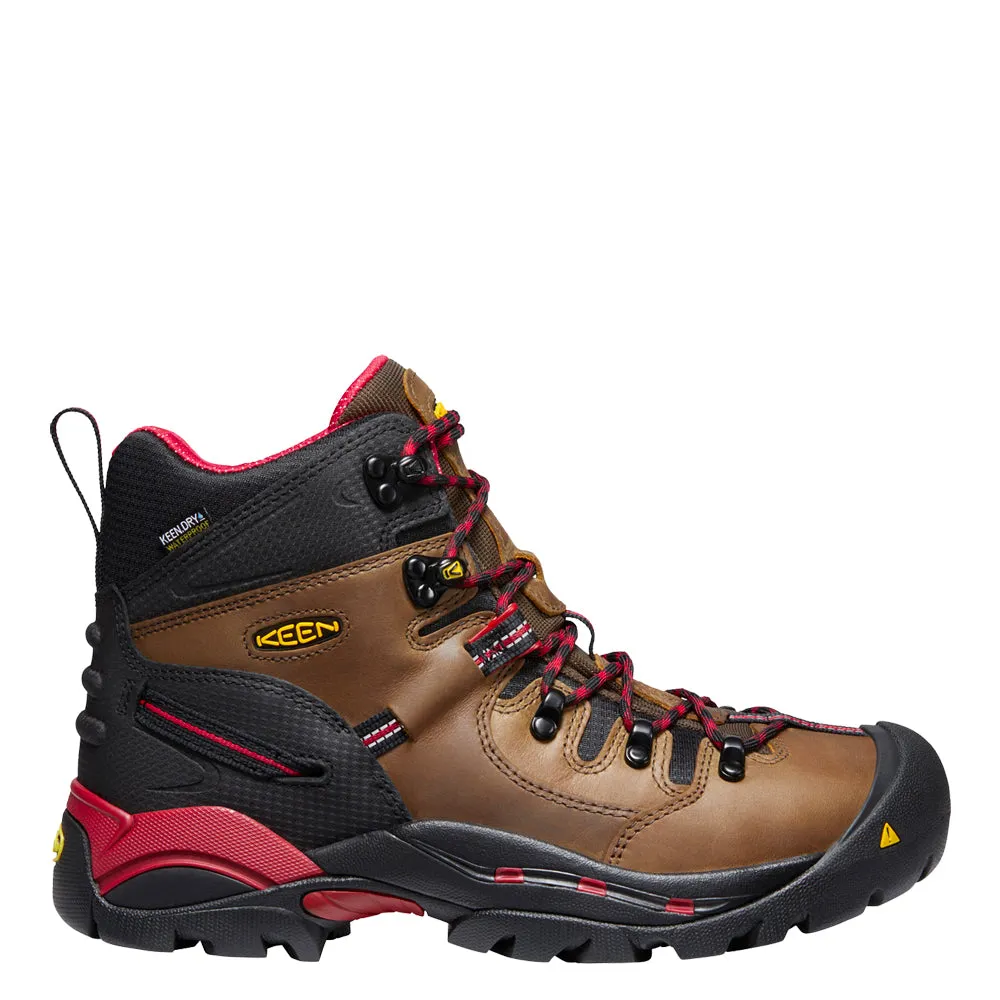 KEEN Utility Bottes de travail imperméables à embout d'acier pour hommes Pittsburgh 6