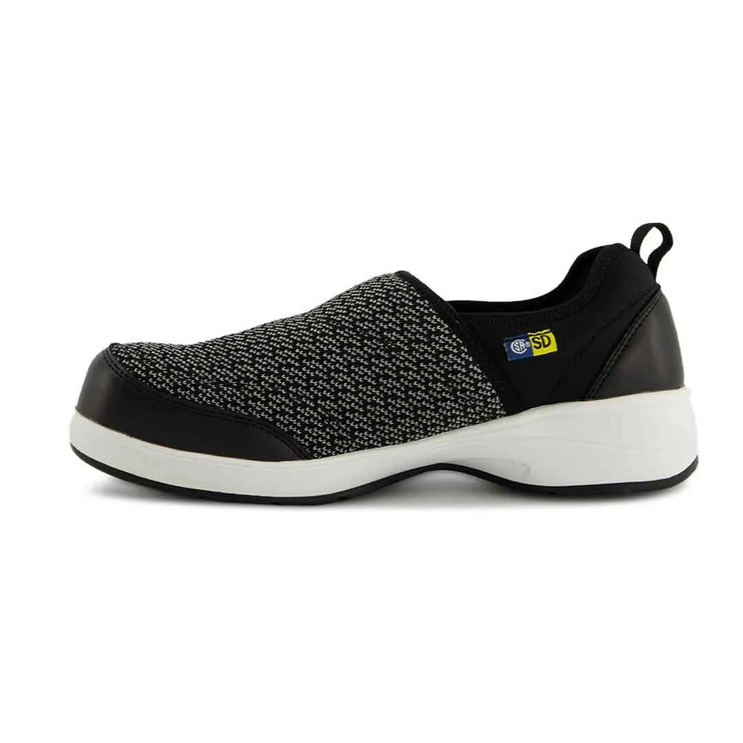 Kodiak - Chaussures de sécurité à enfiler flexibles à embout d'acier Taren pour femmes (308006 BLK)