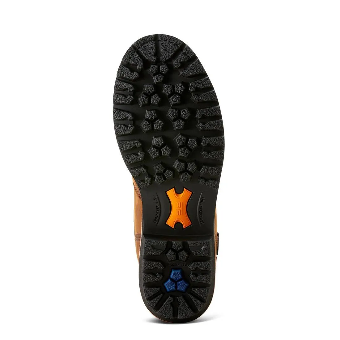 Botte de travail imperméable isolée à embout composite Logger Shock Shield Cuivre Marron