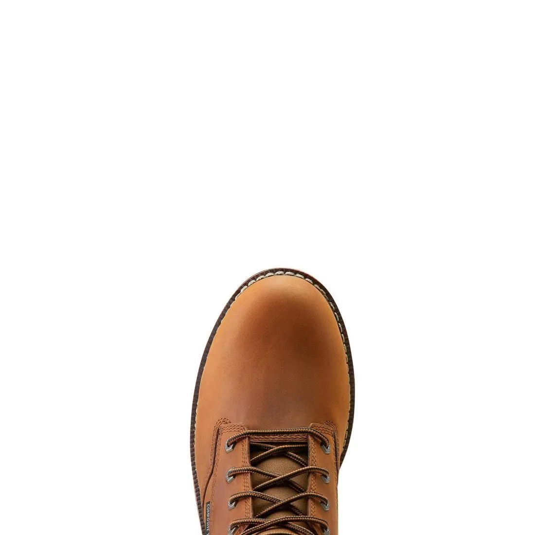 Botte de travail imperméable Logger Shock Shield à embout composite marron cuivré