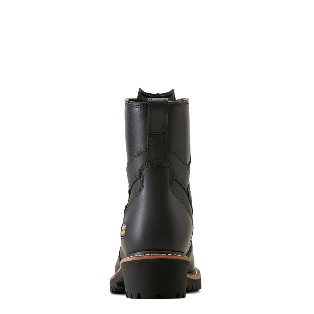 Bottes de travail antidérapantes à embout souple imperméables Logger Shock Shield Noir