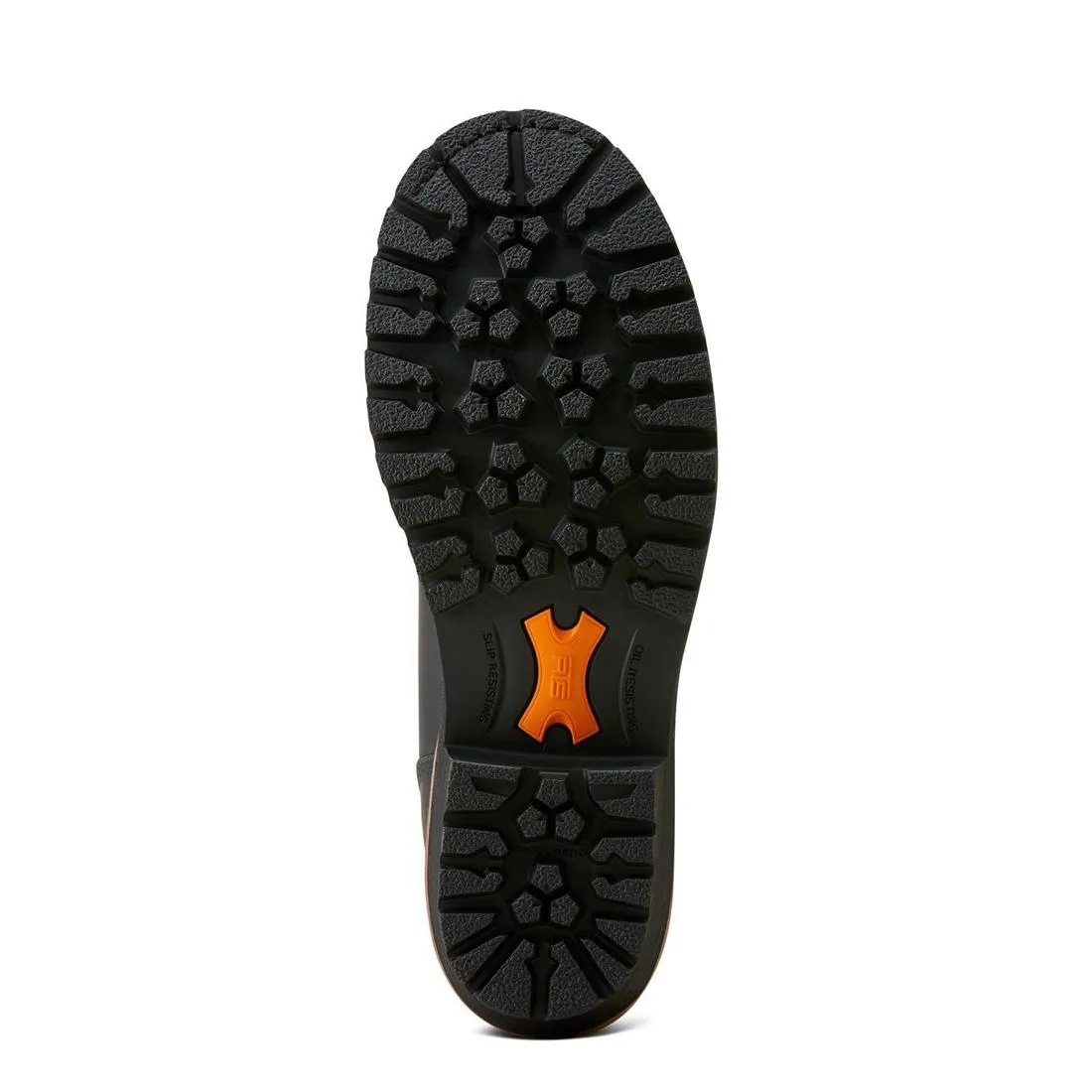 Bottes de travail antidérapantes à embout souple imperméables Logger Shock Shield Noir