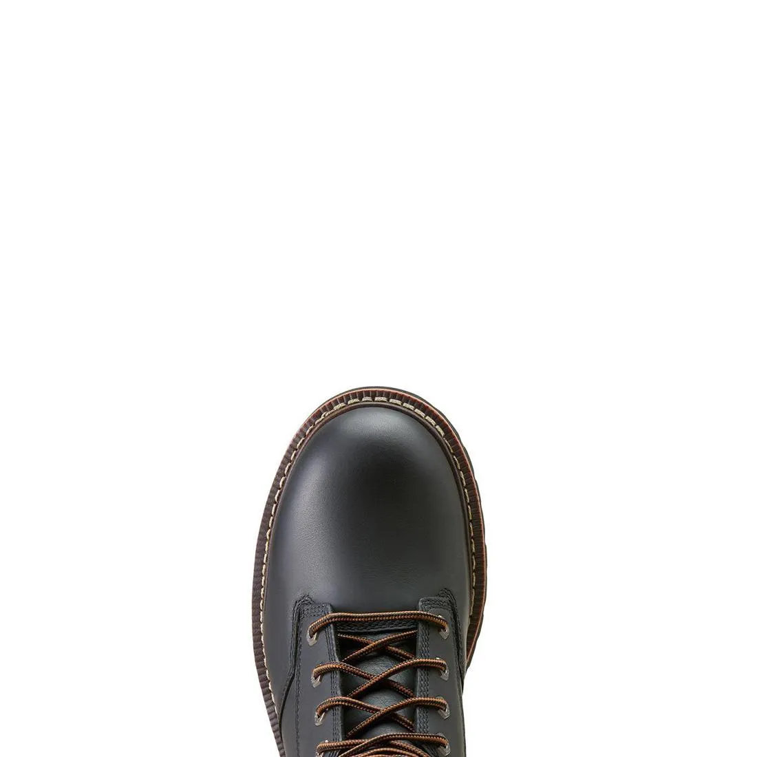 Bottes de travail antidérapantes à embout souple imperméables Logger Shock Shield Noir