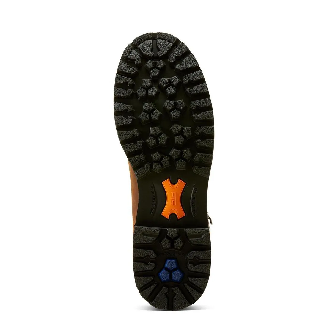 Botte de travail imperméable Longview Shock Shield 8 pouces à embout composite marron cuivré
