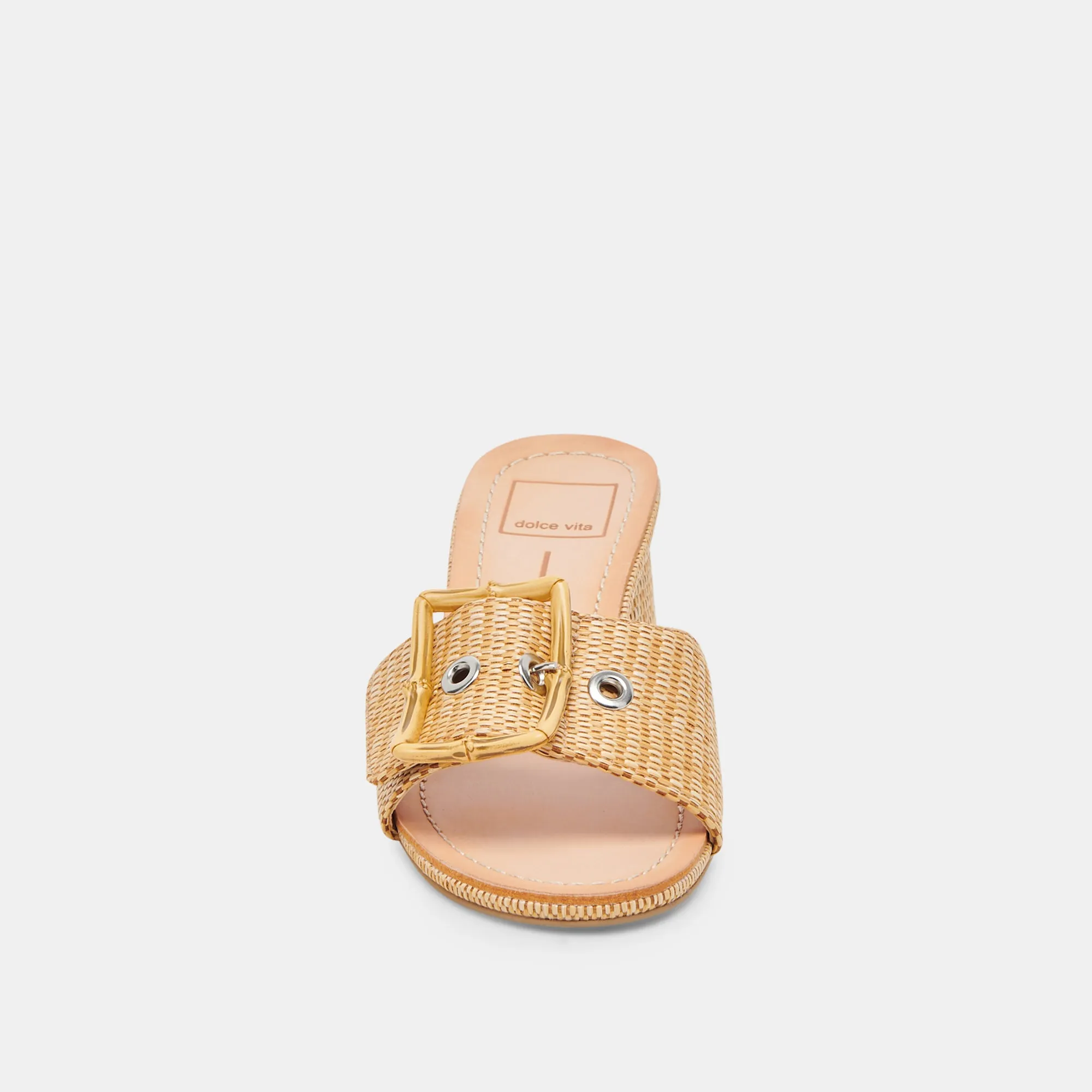 LUCEY TALONS CHAUDS EN RAFFIA NATUREL