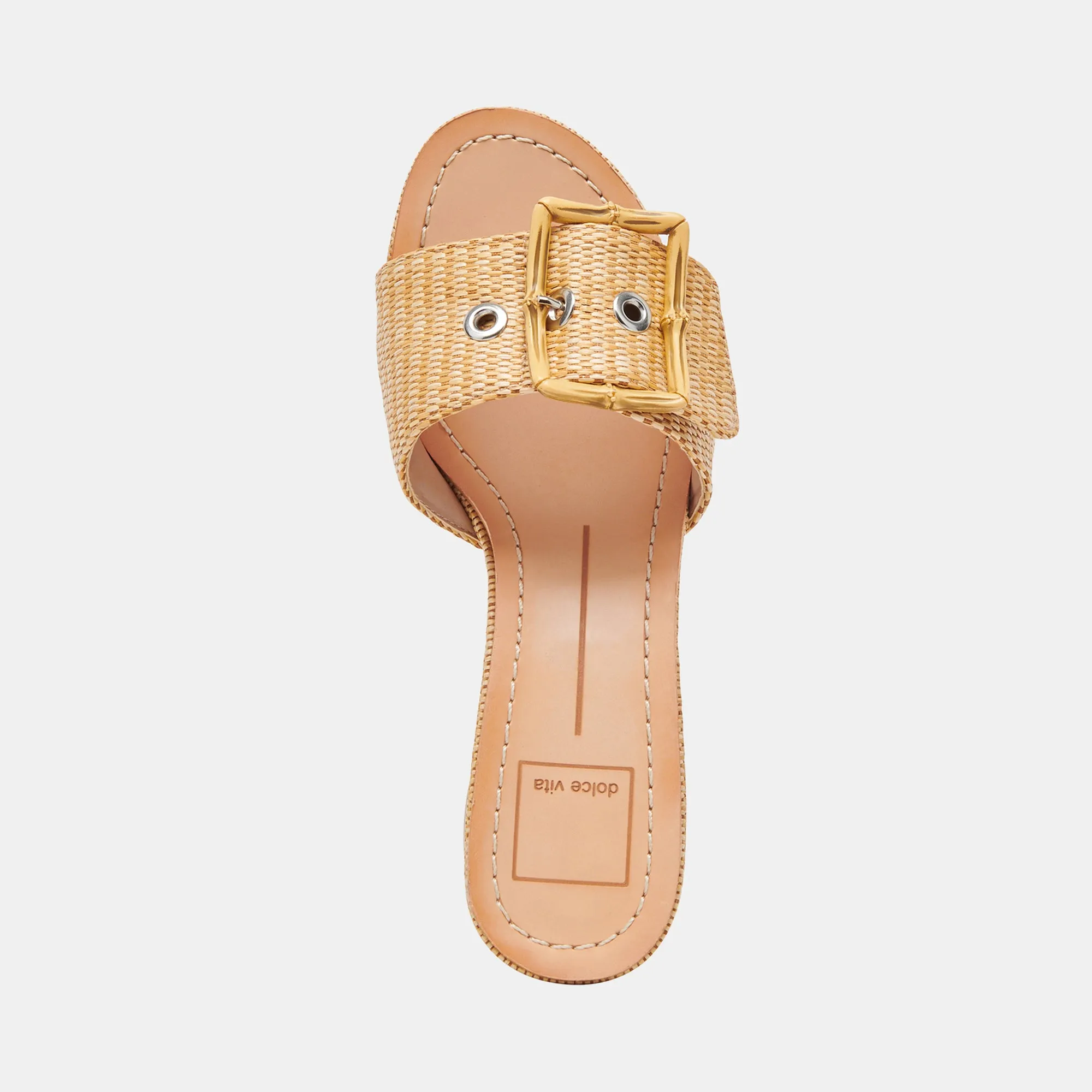 LUCEY TALONS CHAUDS EN RAFFIA NATUREL