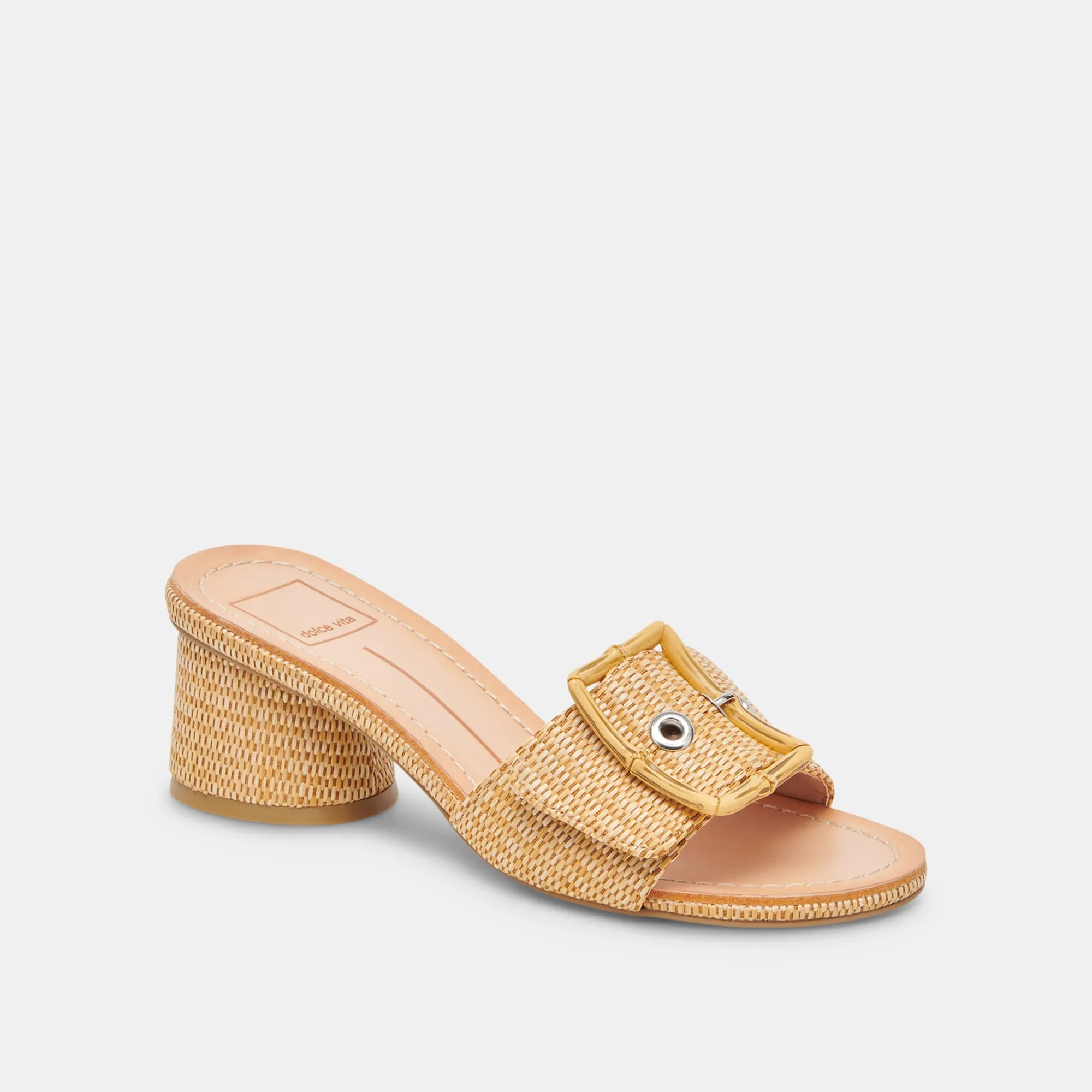 LUCEY TALONS CHAUDS EN RAFFIA NATUREL