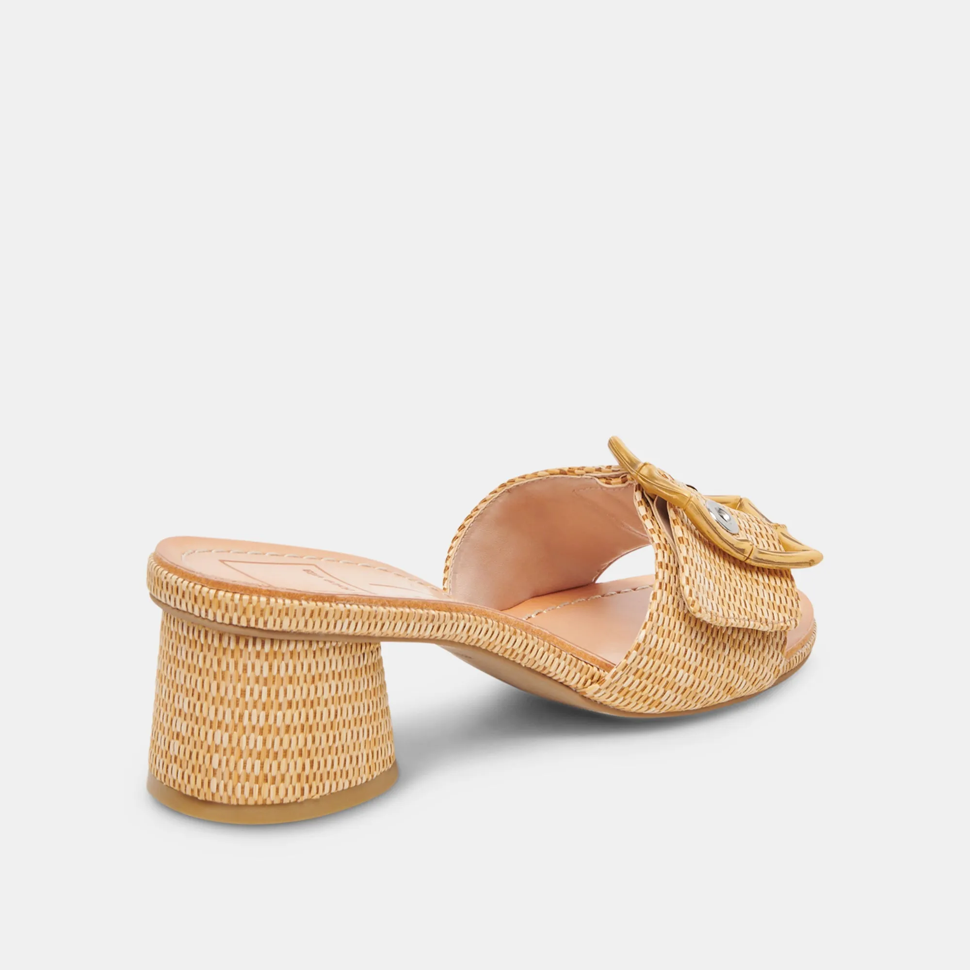 LUCEY TALONS CHAUDS EN RAFFIA NATUREL