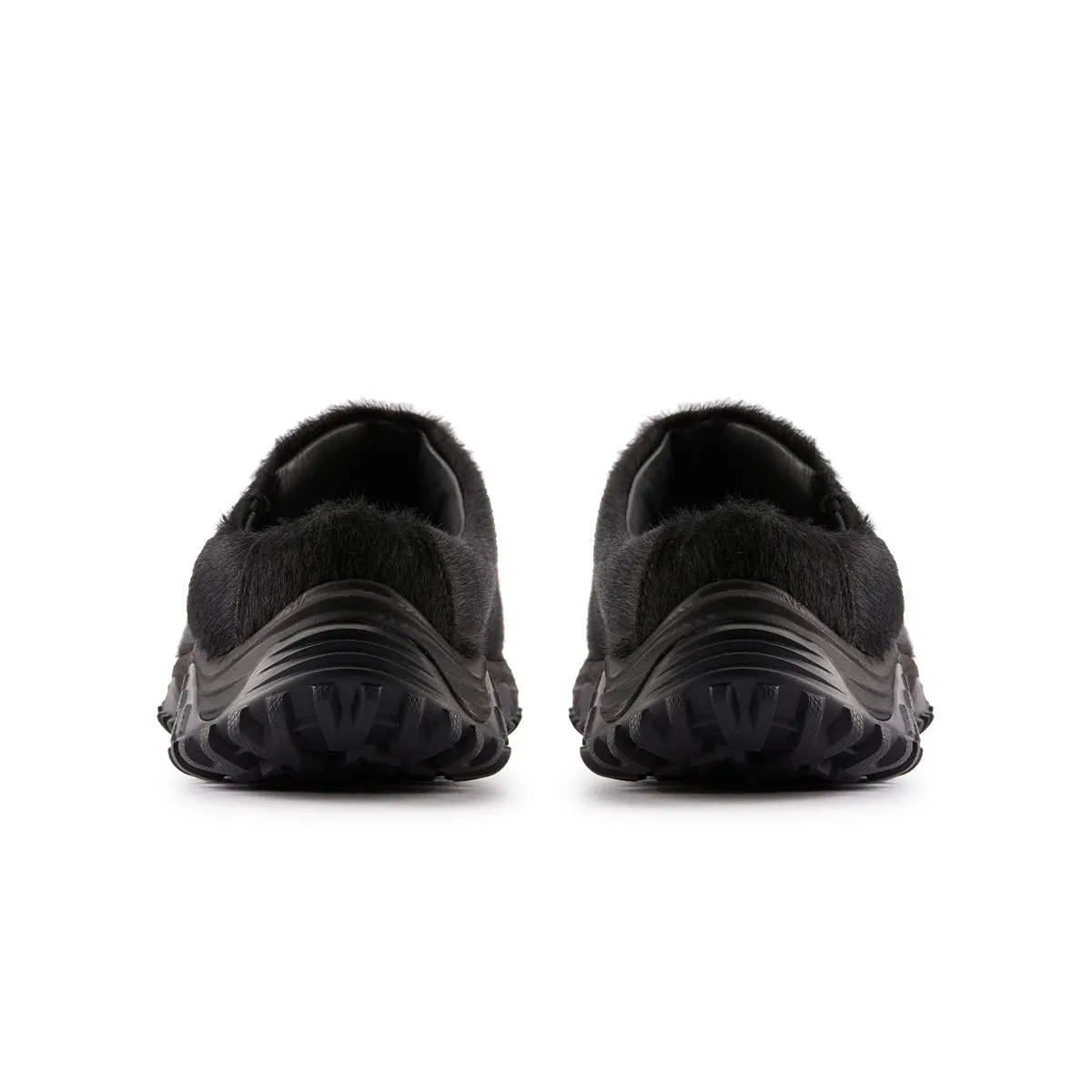   Martine rose CUR Clog 1 'Cuir Noir Intéressant'