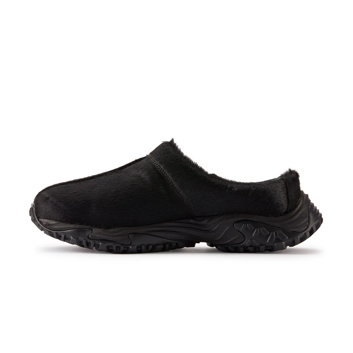   Martine rose CUR Clog 1 'Cuir Noir Intéressant'