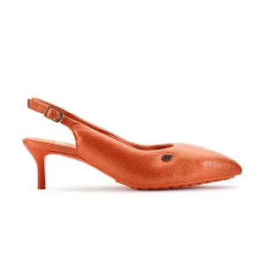  Martine rose Wmns CUR Sling 1 'Cuir Orange Intéressant'