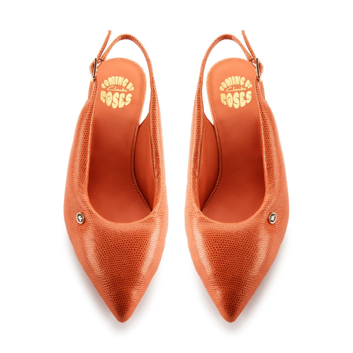   Martine rose Wmns CUR Sling 1 'Cuir Orange Intéressant'