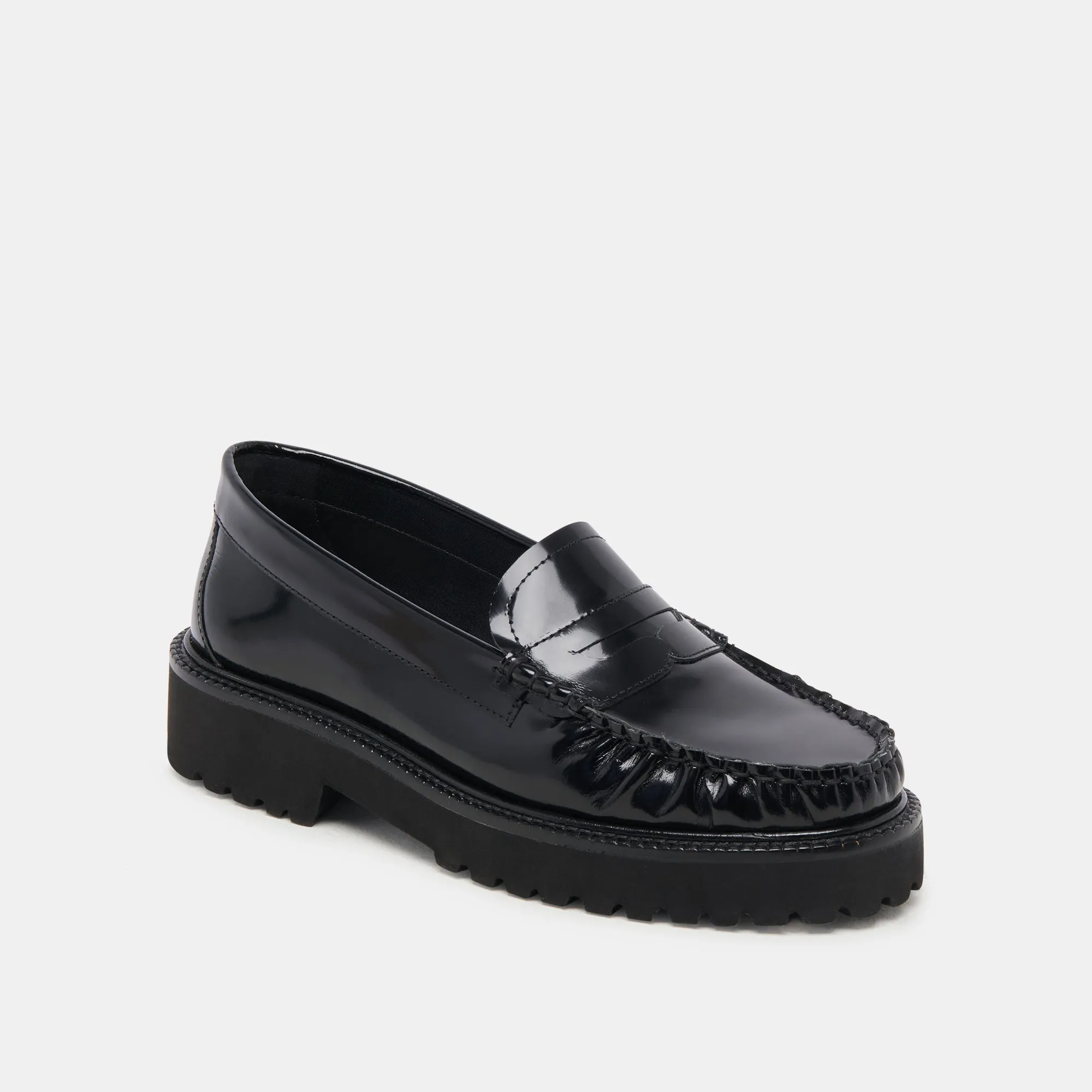 MAXWELL LOAFERS CUIR NOIR