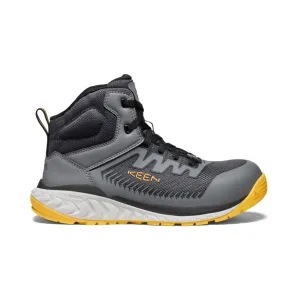 Chaussure de travail Arvada Mid pour homme (bout en carbone) | Noir/Jaune Keen